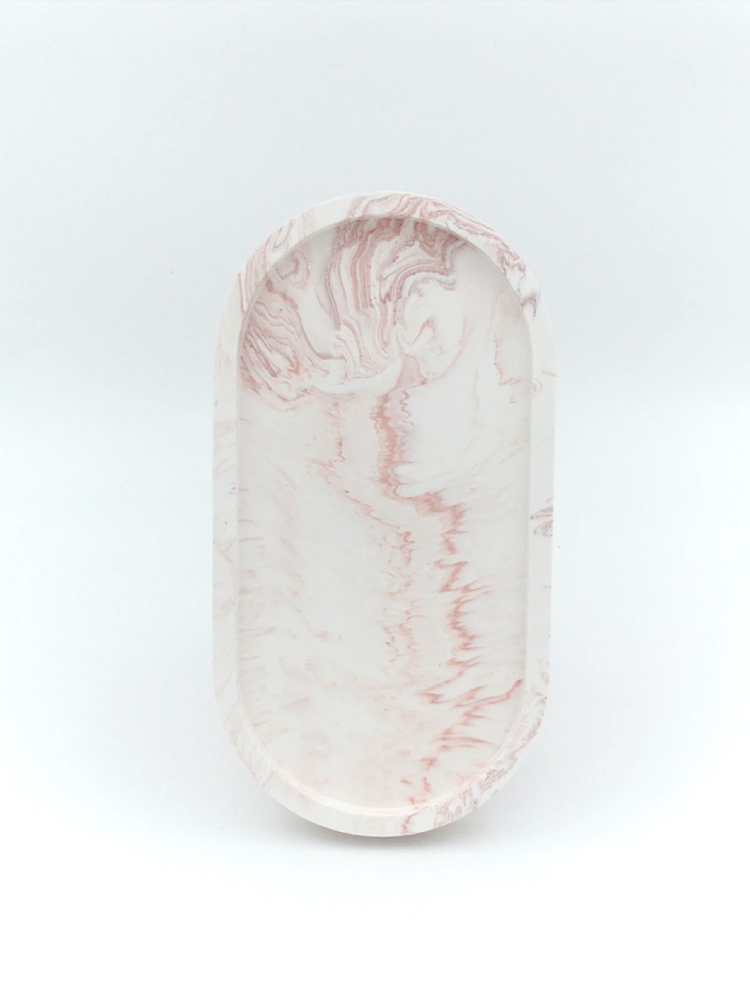 ByChrillesen - Bakke - Dekorationsbakke - Terracotta marble