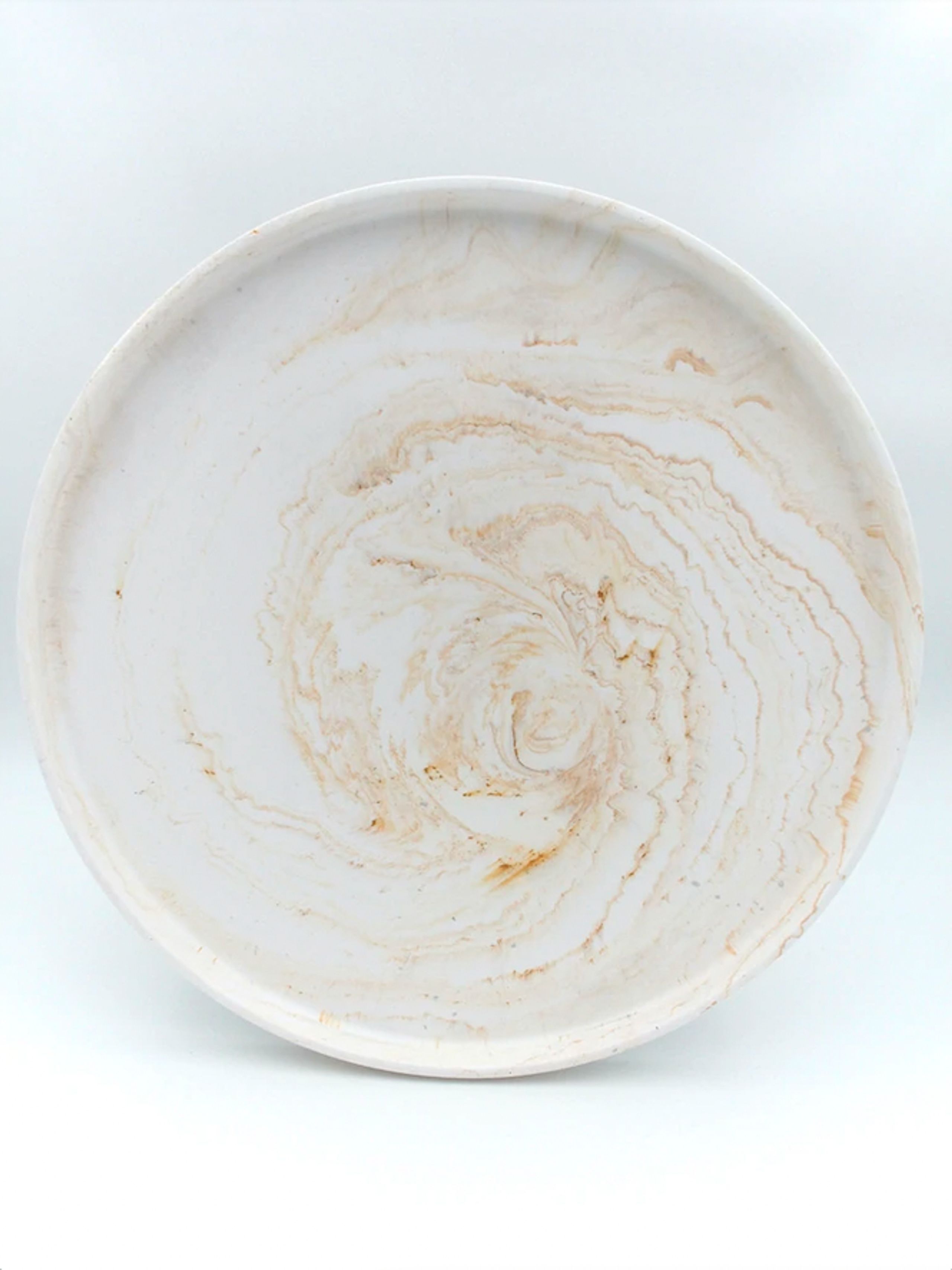 ByChrillesen - Tray - Decoration tray - Warm yellow marble