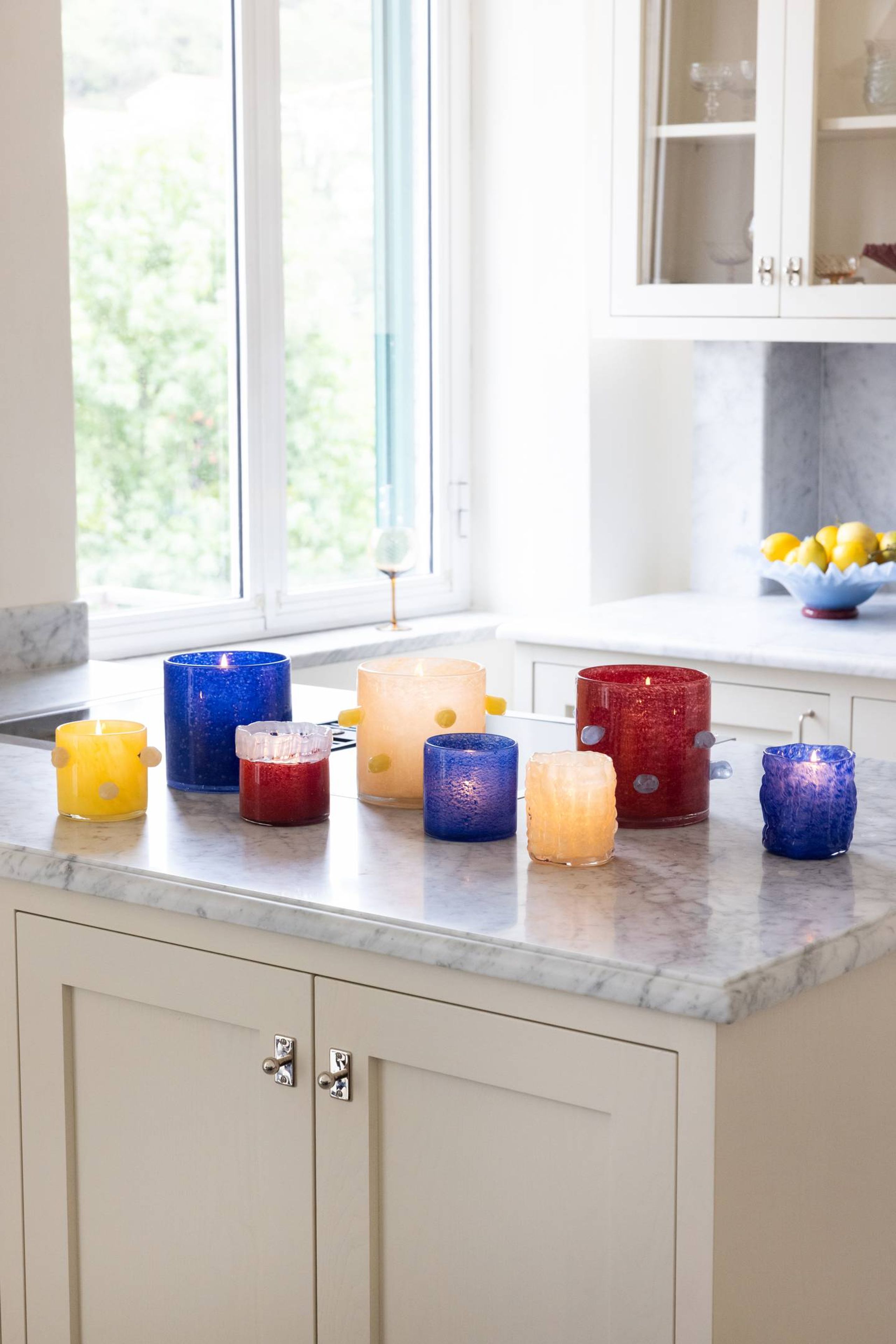 Byon - Candle holder - Candle Holder Lara XS - Bordeaux