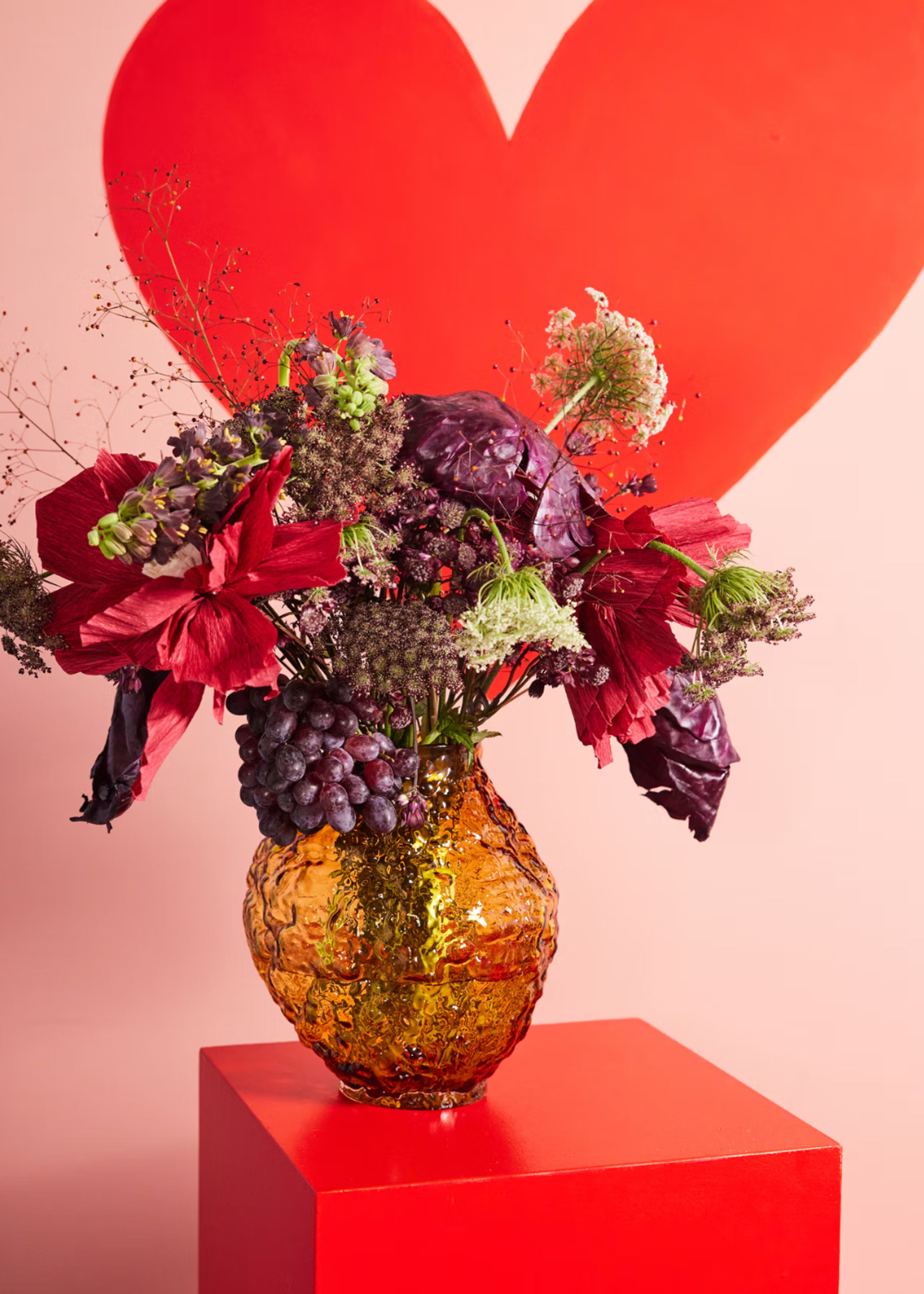 Byon - Unguento - Vase Corallo M - Light amber