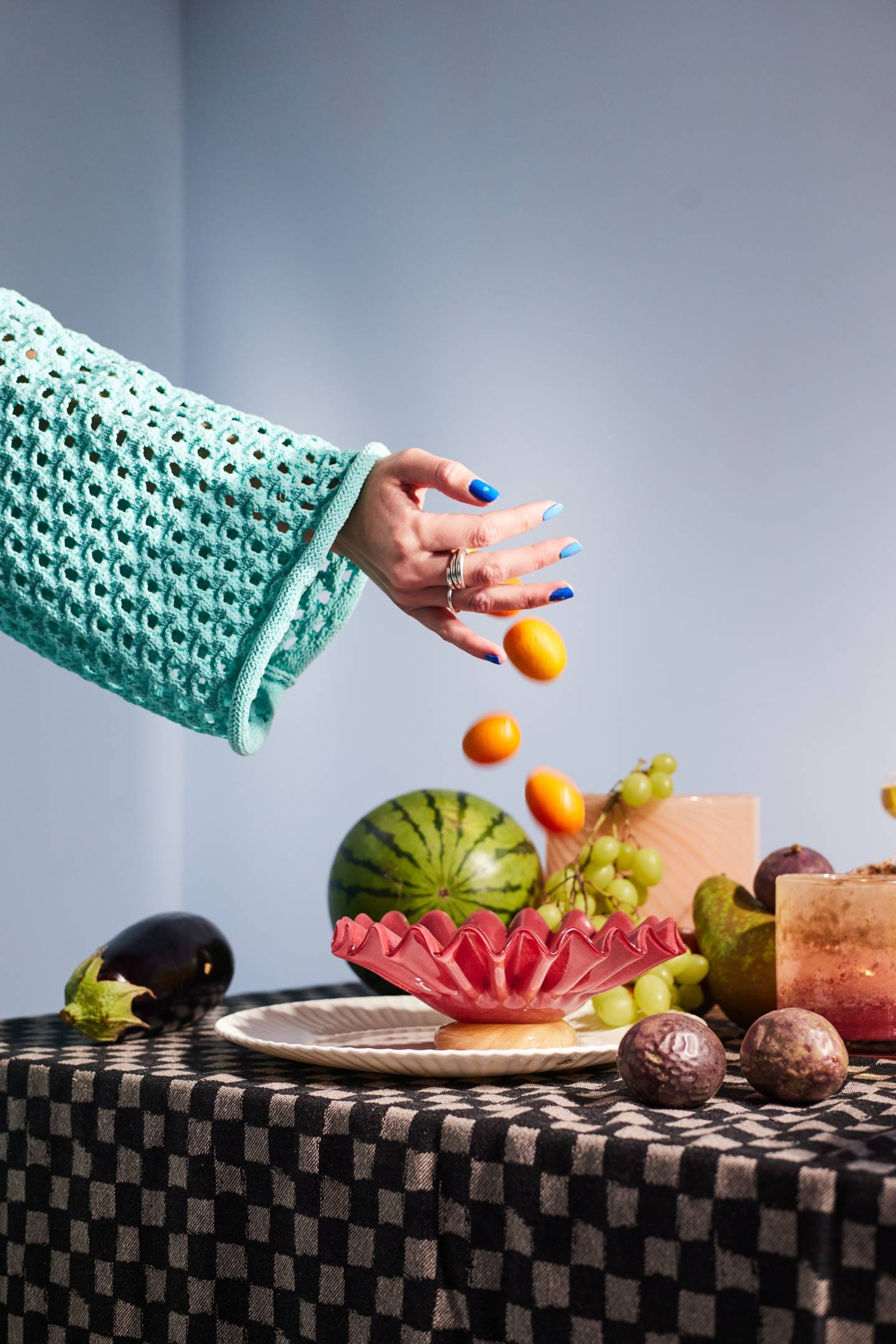 Byon - Bowl - Bowl Lori M - Bordeaux / Beige