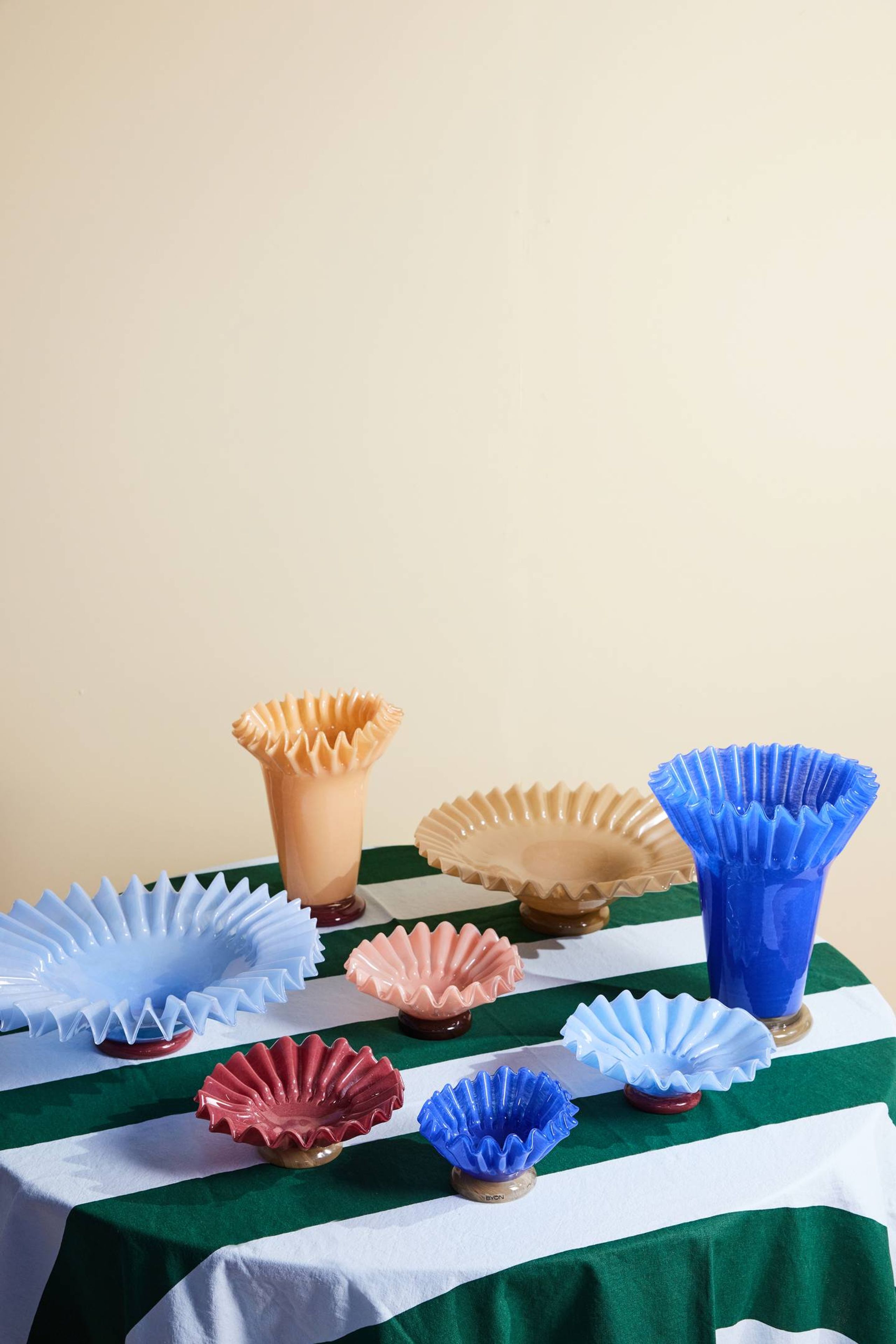 Byon - Bowl - Bowl Lori S - Blue/Beige