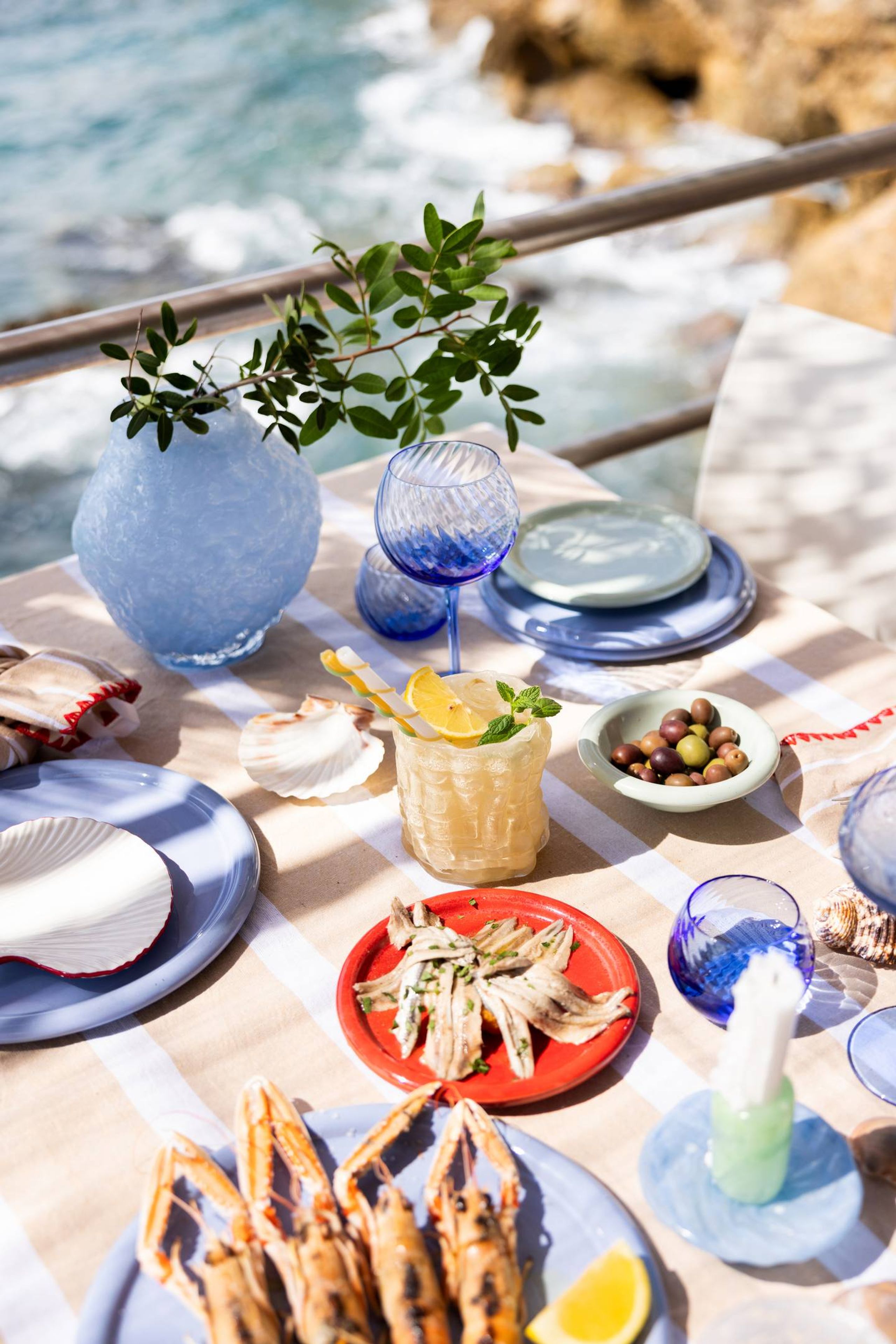 Byon - Jarrón - Vase Corallo S - Light Blue