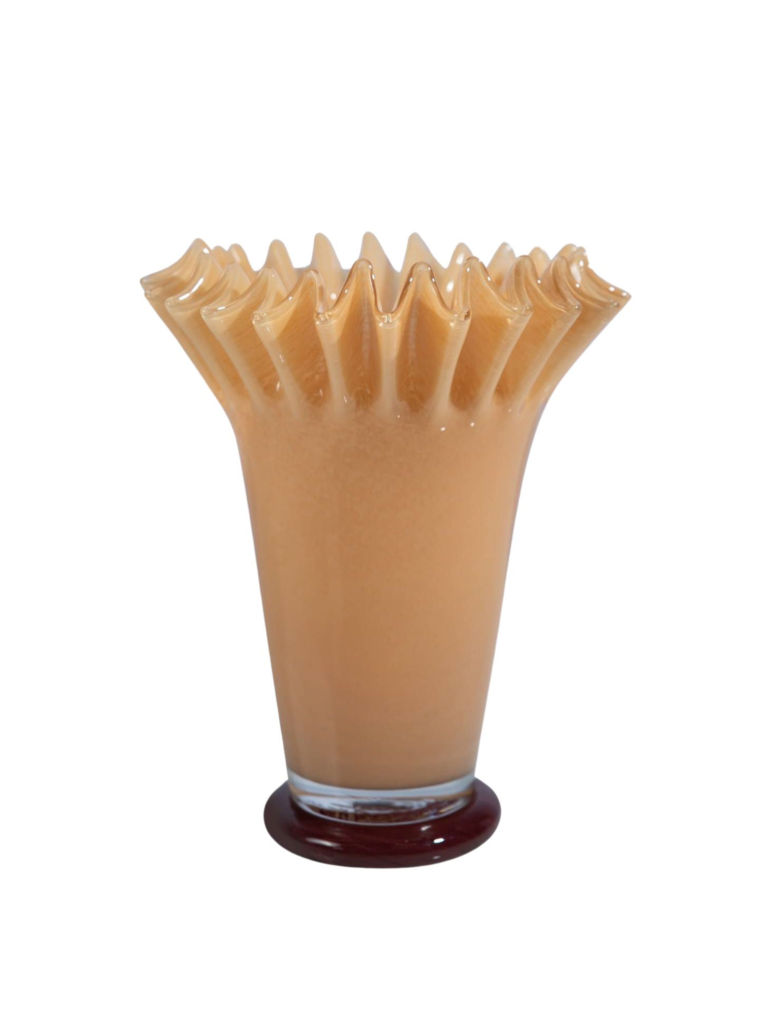 Byon - Vase - Vase Lori - Yellow / Bordeaux - M