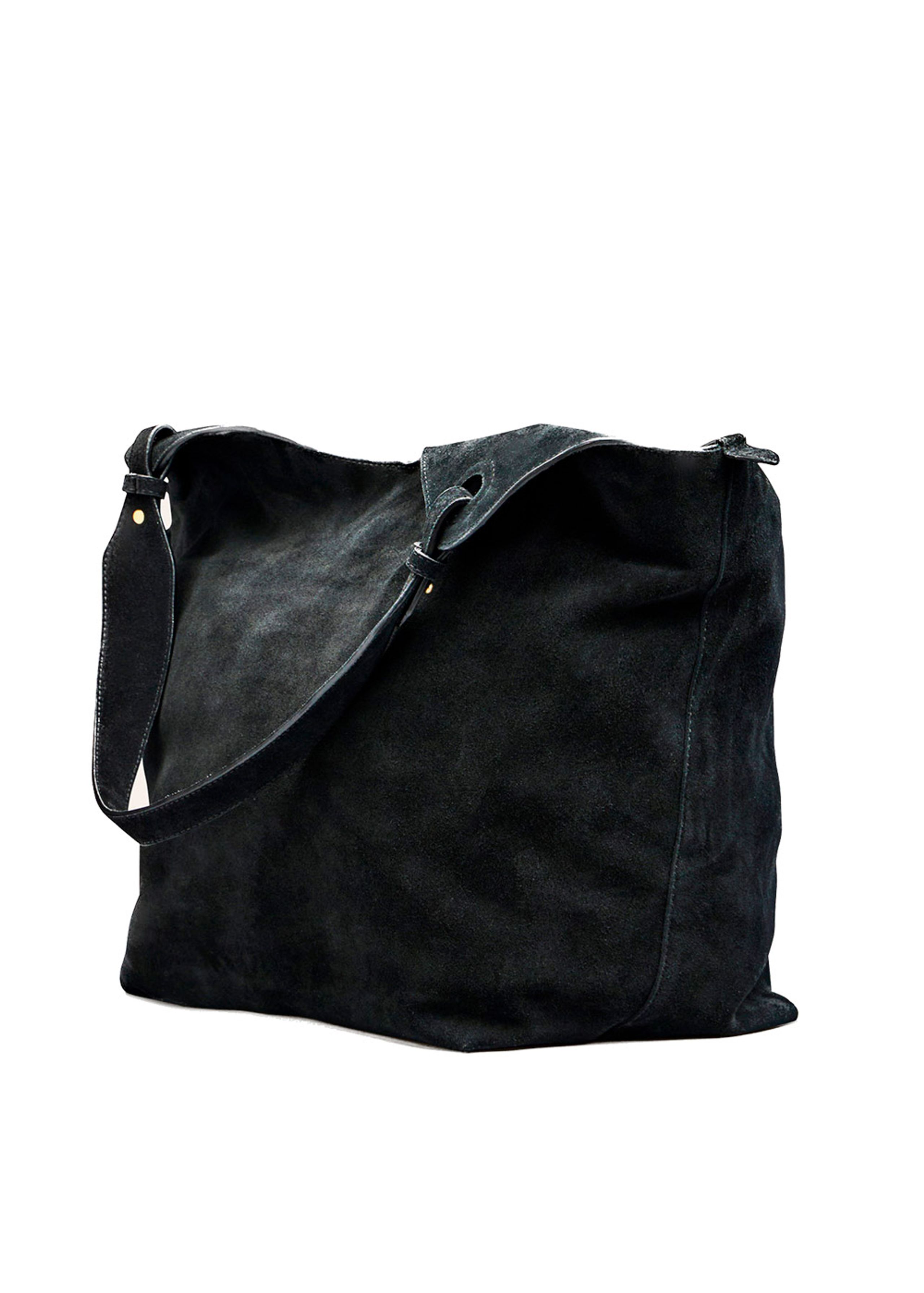 Cala Jade - Shoulder bag - Soho - Black Suede