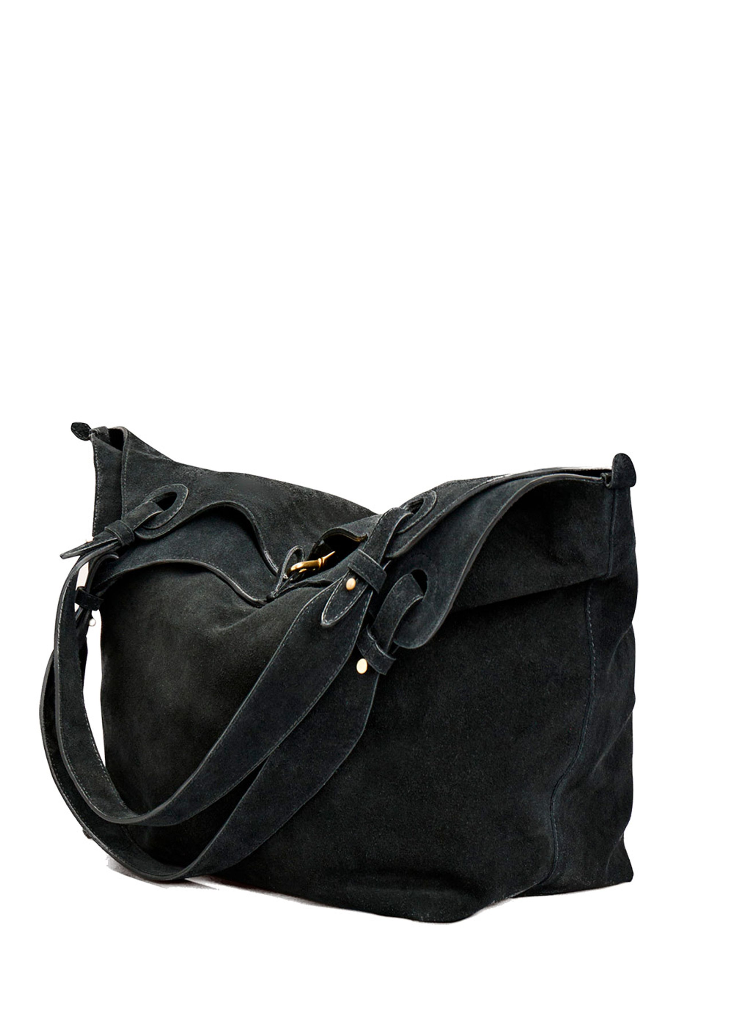 Cala Jade - Shoulder bag - Soho - Black Suede
