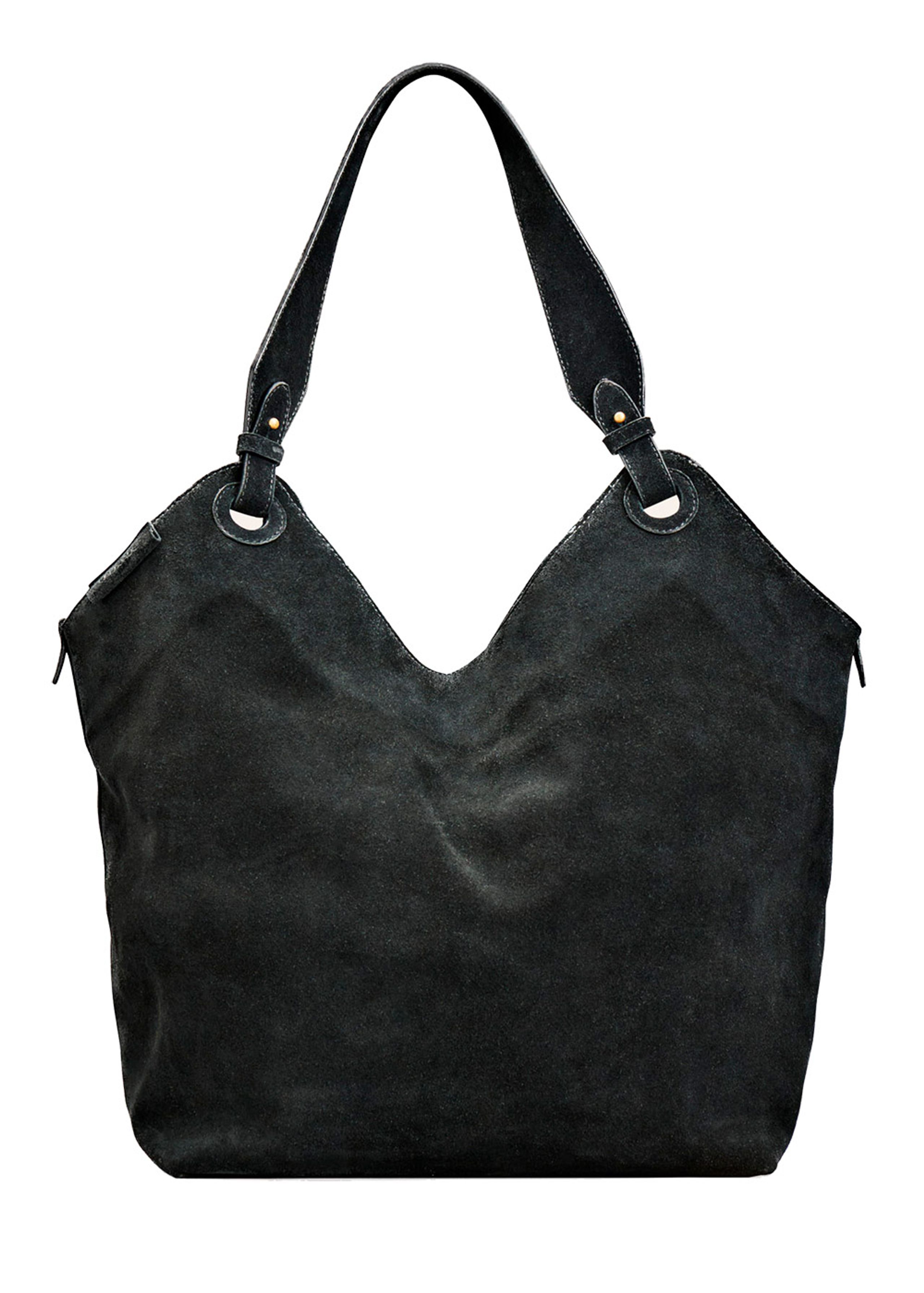 Cala Jade - Shoulder bag - Soho - Black Suede