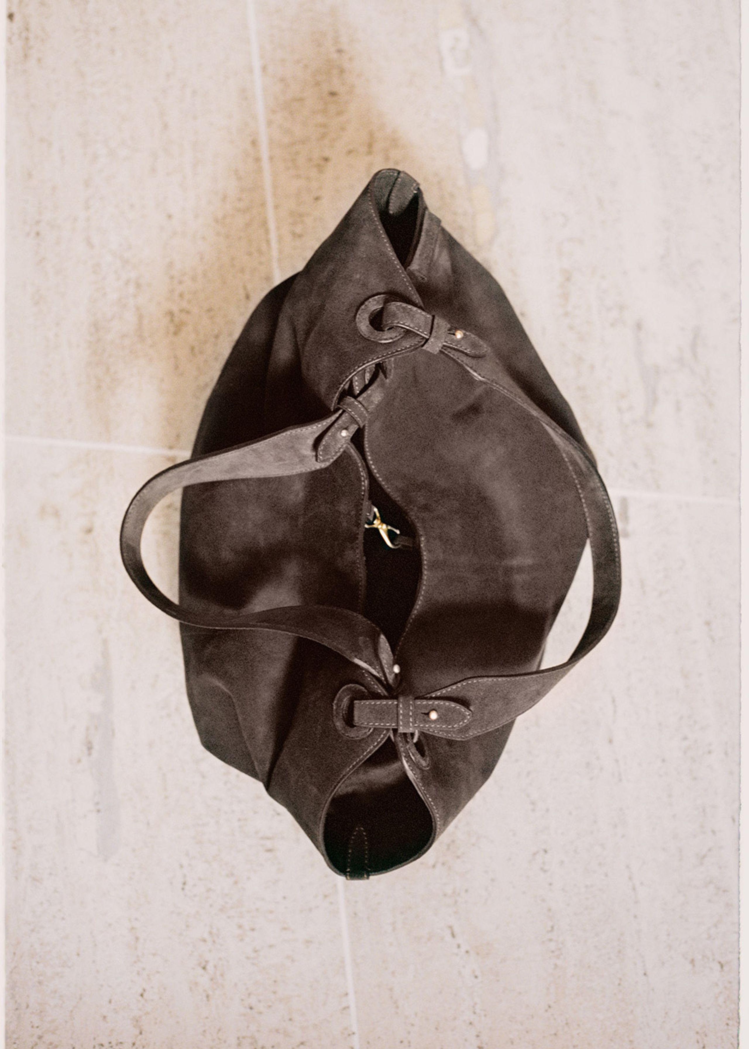 Cala Jade - Shoulder bag - Soho - Umber Suede