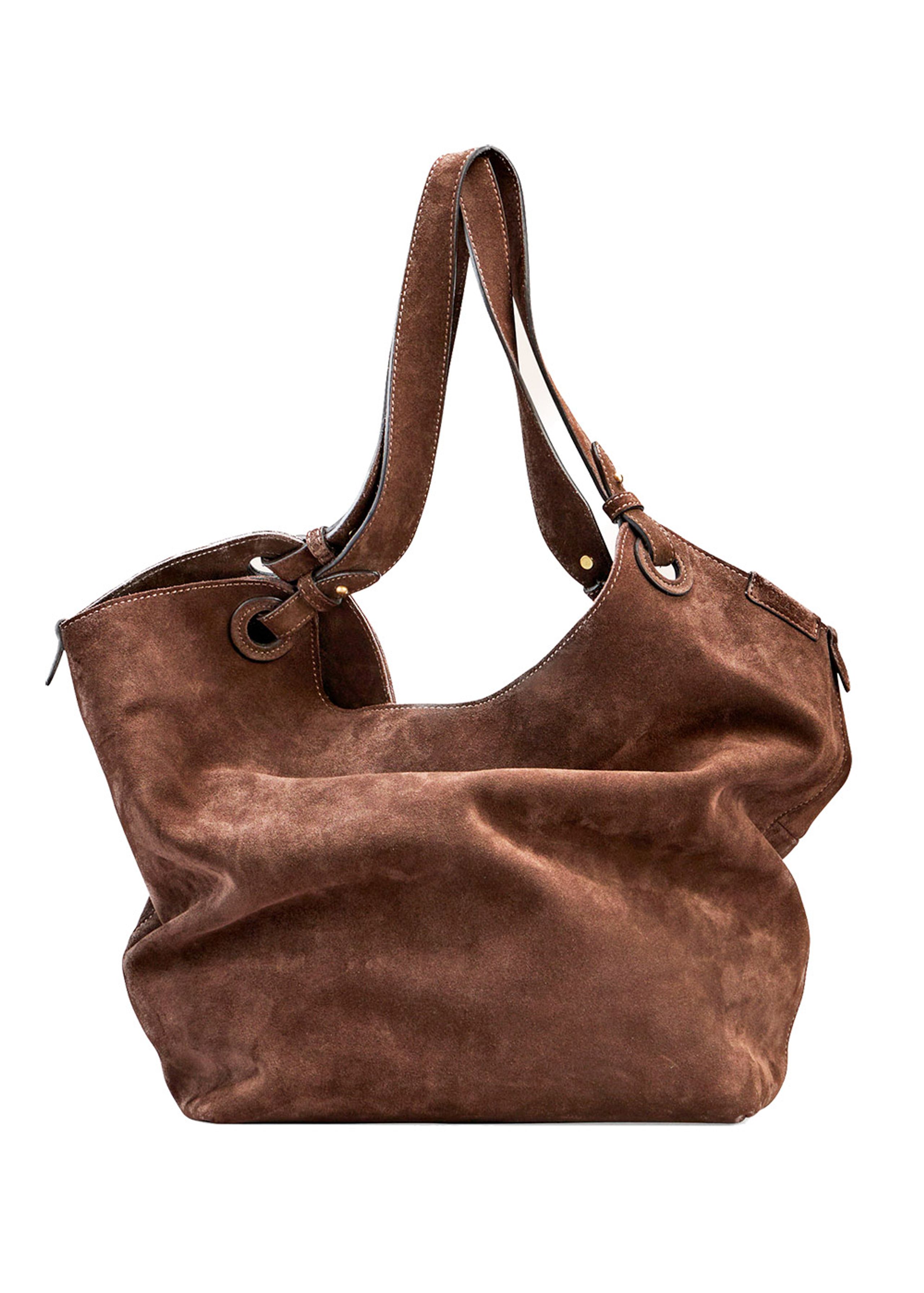 Cala Jade - Shoulder bag - Soho - Umber Suede