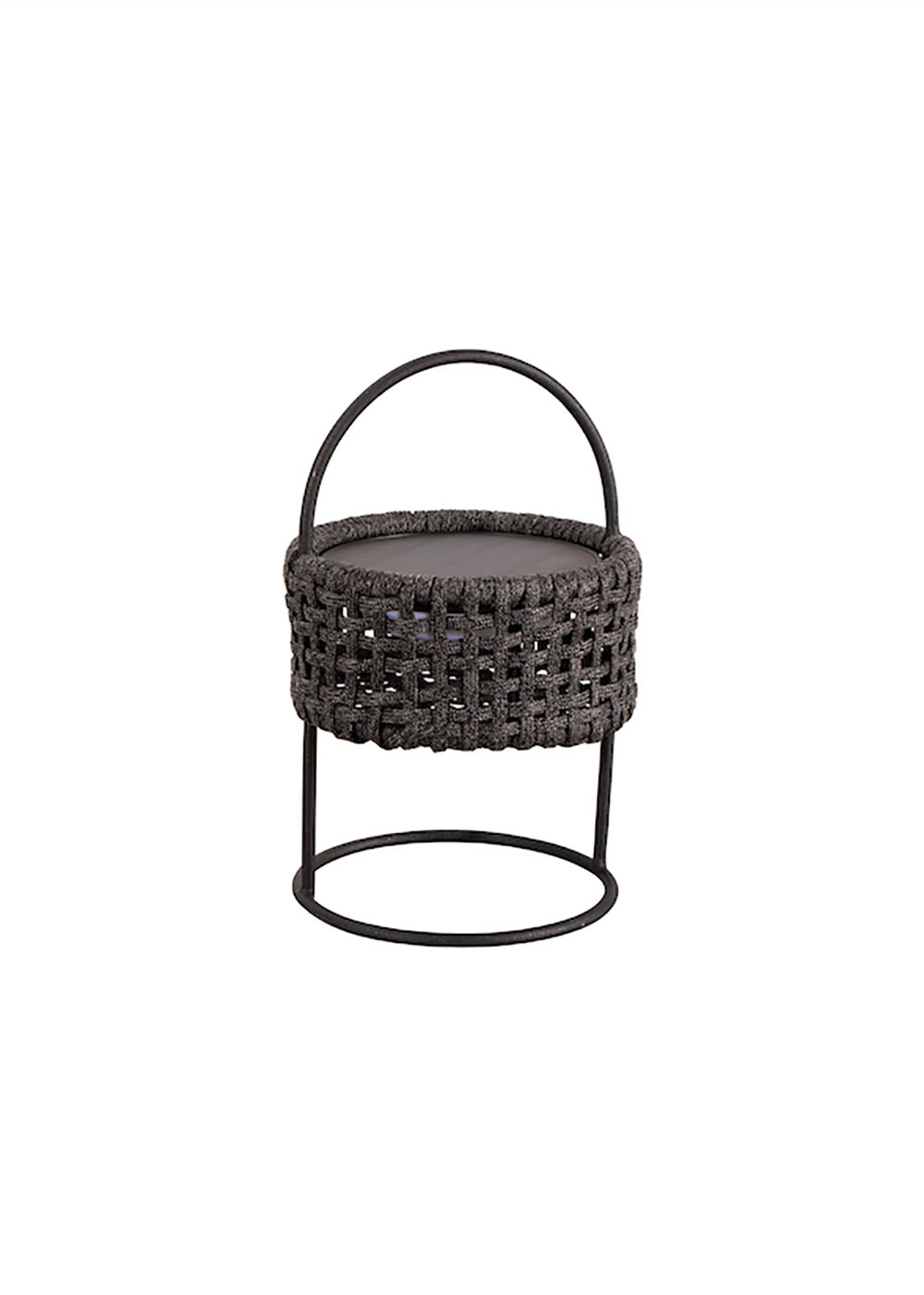 Cane-line - Lattiavalaisin - Illusion Lampe - Cane-line Soft Rope - Dark Grey