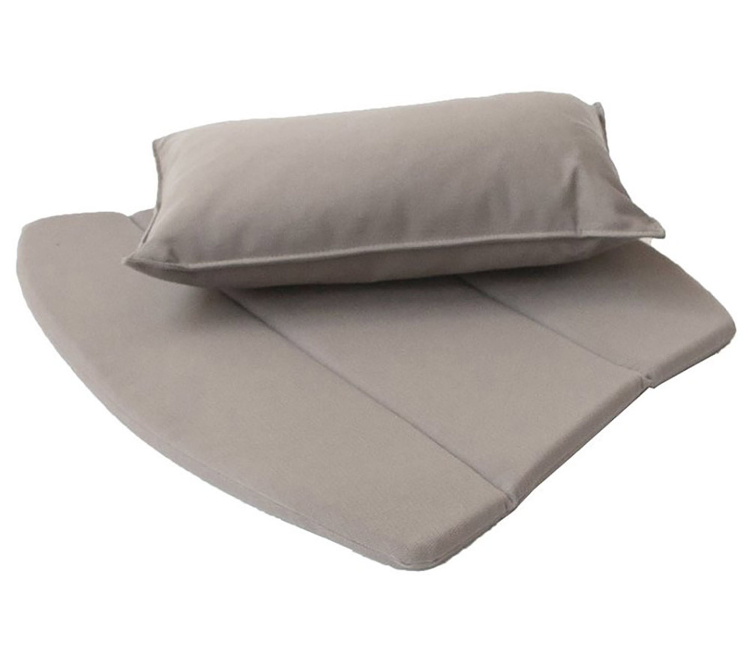 Cane-line - Cushion - Breeze Lounge Chair Cushion - Taupe - Cane-line Natté
