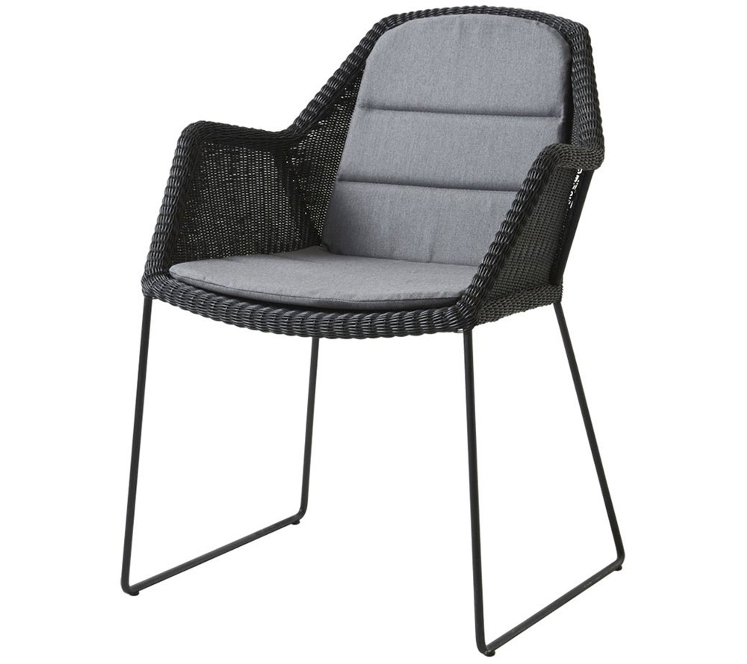 Cane-line - Hynde - Breeze Stol Sæde-/Ryghynde - Grå - Cane-line Natté