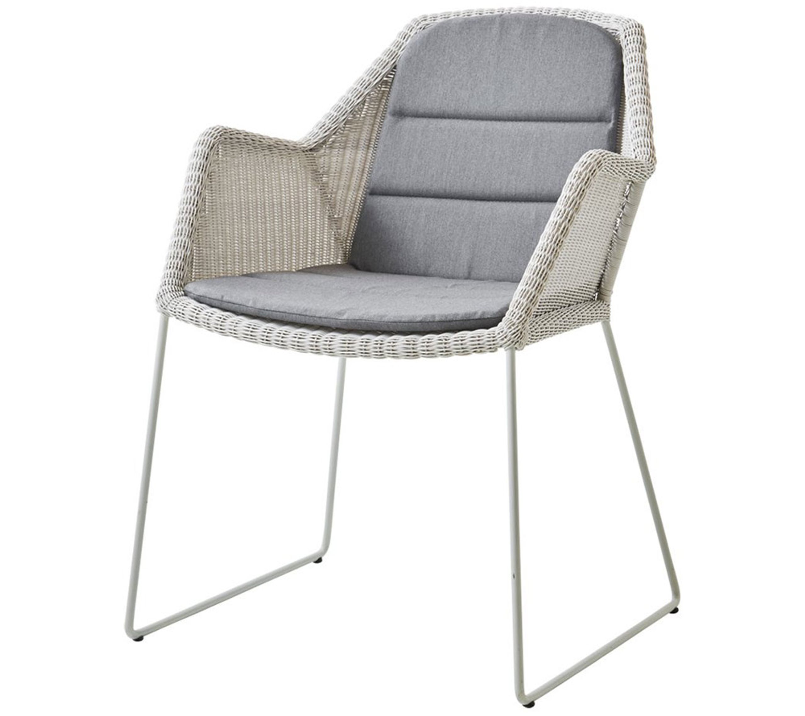 Cane-line - Hynde - Breeze Stol Sæde-/Ryghynde - Grå - Cane-line Natté
