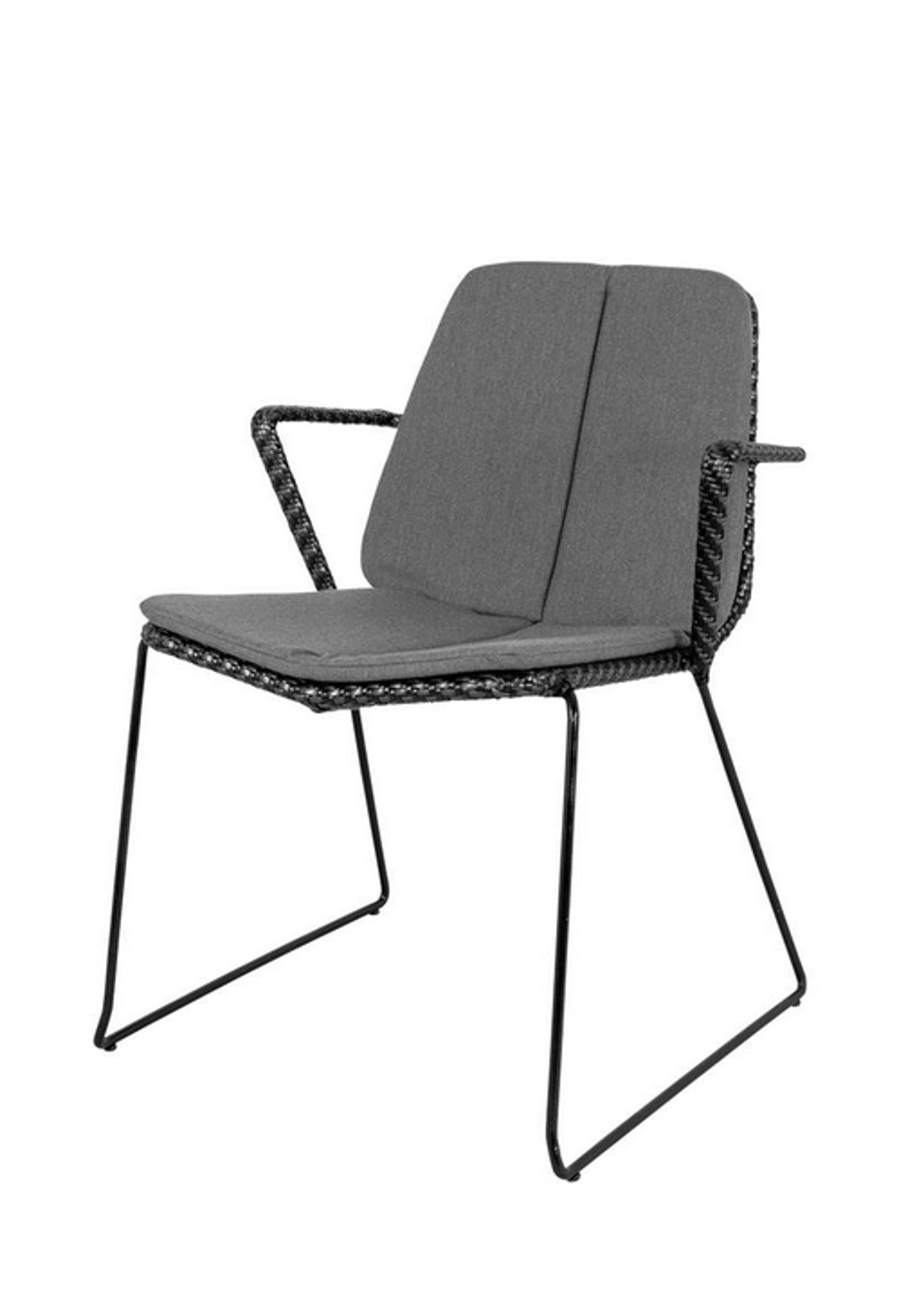 Cane-line - Cushion - Hyndesæt til Vision Stol - Grey, Cane-line Natté