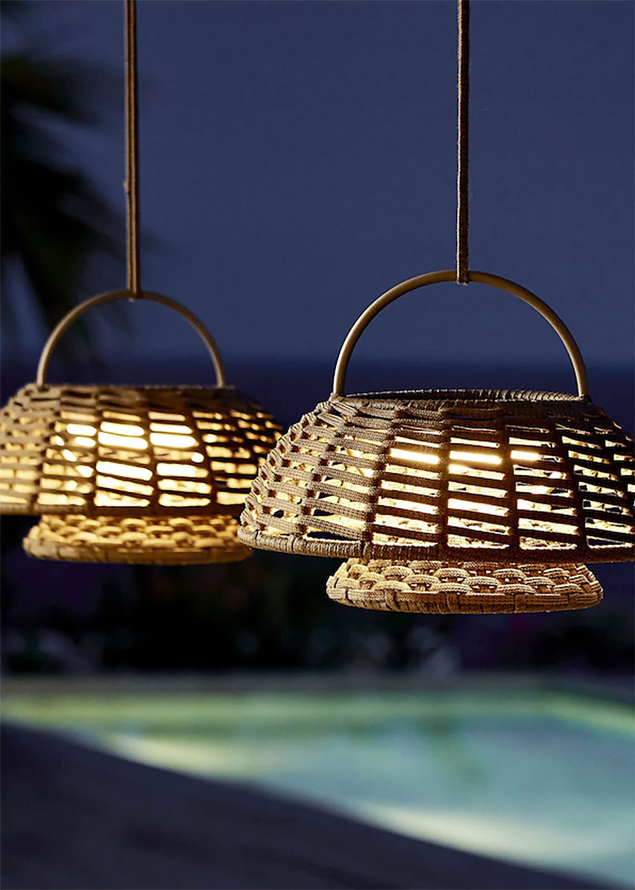 Cane-line - Heiluri - Illusion Lampe Til Ophæng - Cane-line Soft Rope, Dark Grey