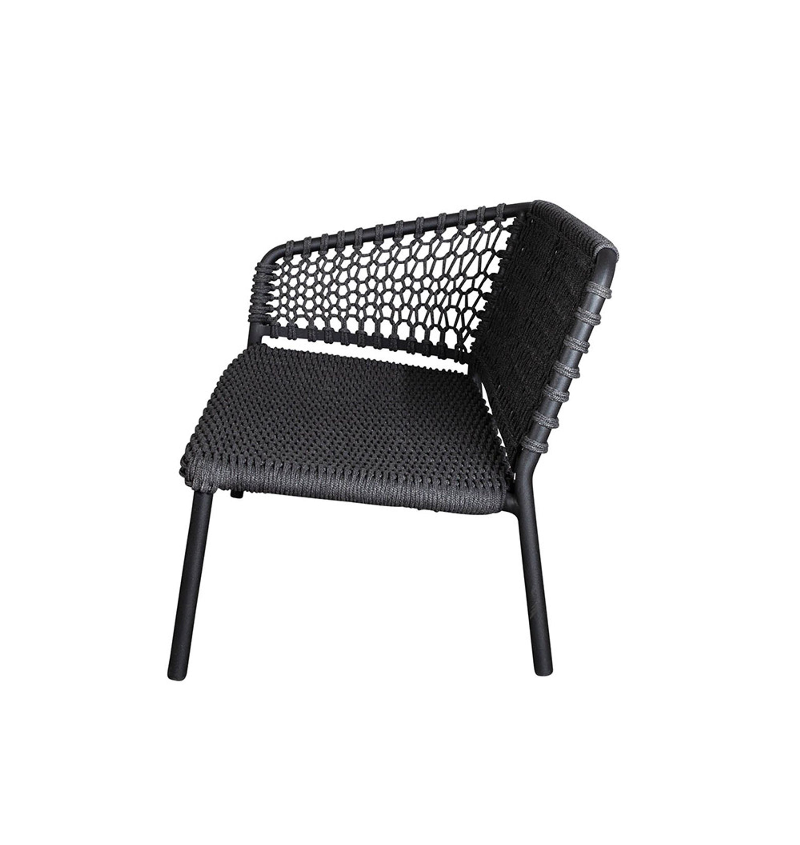 Cane-line - Záhradná pohovka - Ocean modul sofa w/o cushions - 2-pers. sofa/venstre modul - Soft rope