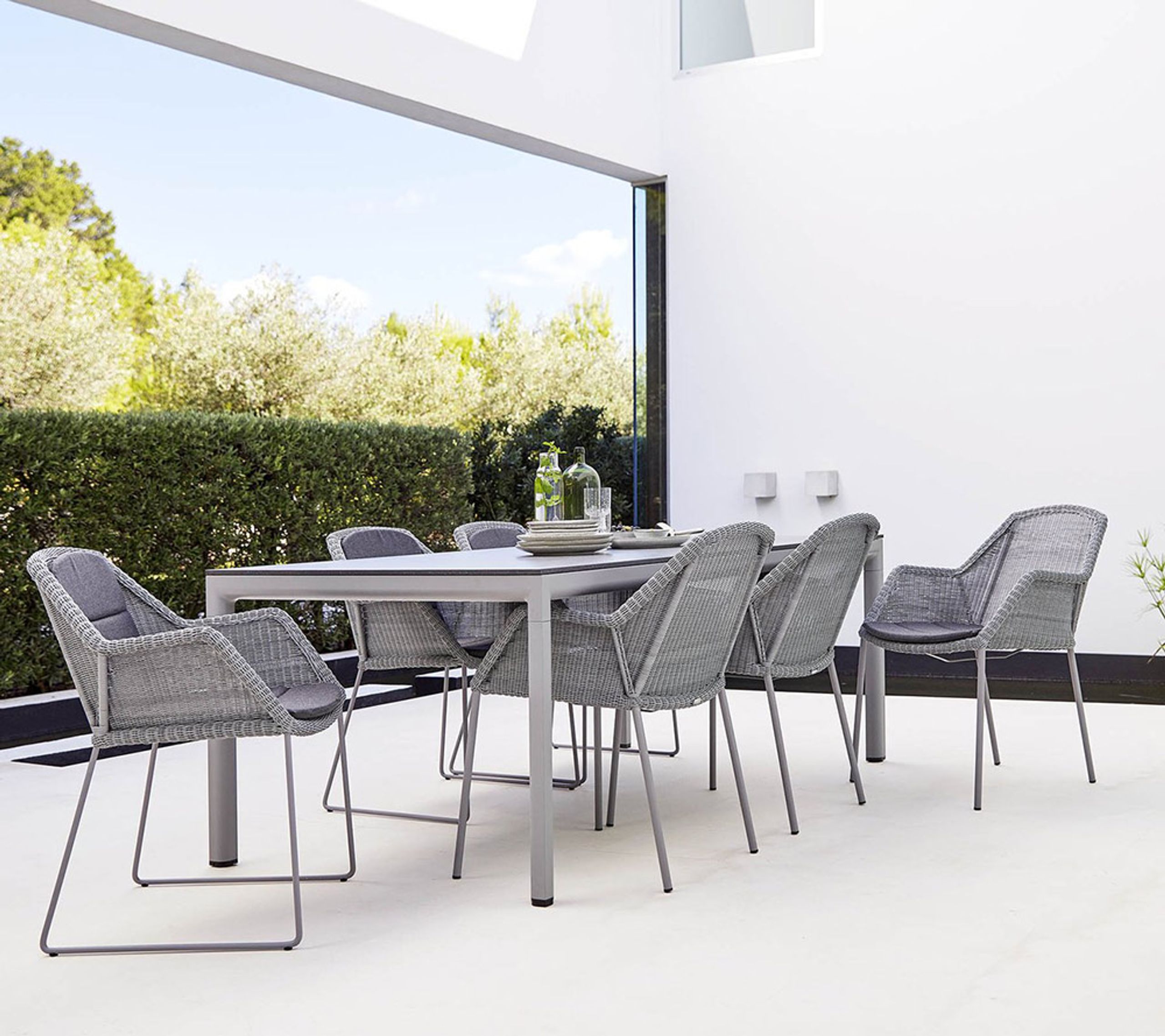 Cane-line - Chair - Breeze Stol 5464 LI/LS/LW - Light grey