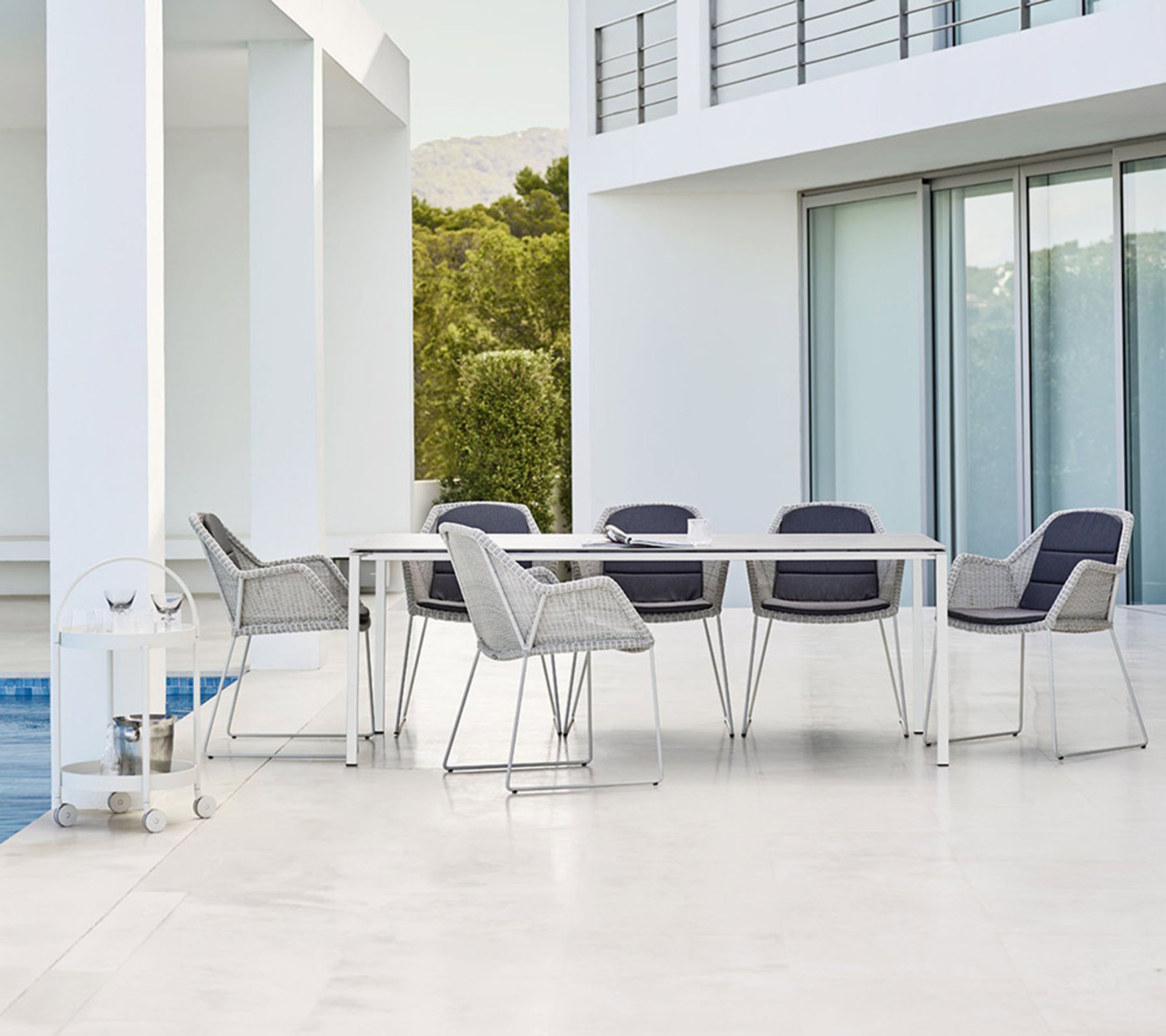 Cane-line - Stol - Breeze Stol 5467 LI/LS/LW - Sort