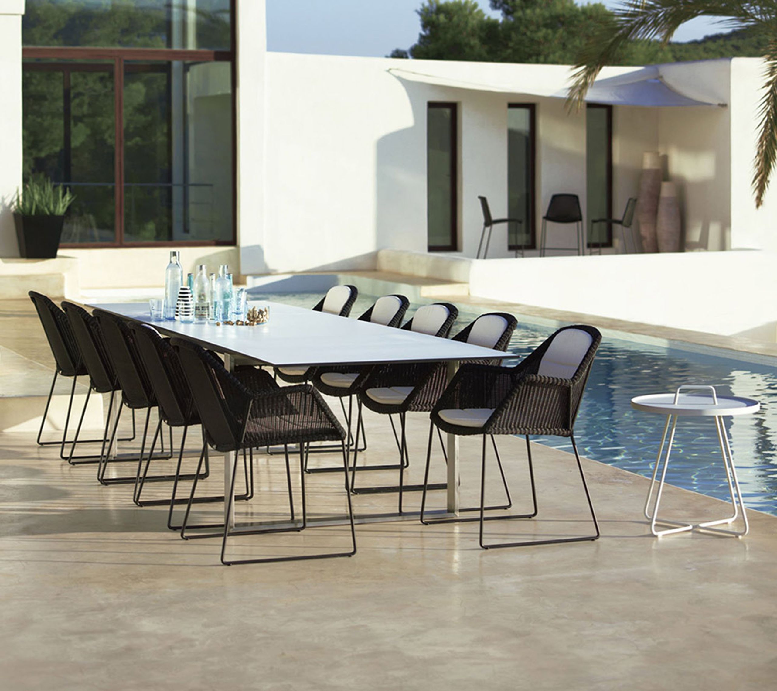 Cane-line - Stol - Breeze Stol 5467 LI/LS/LW - Sort