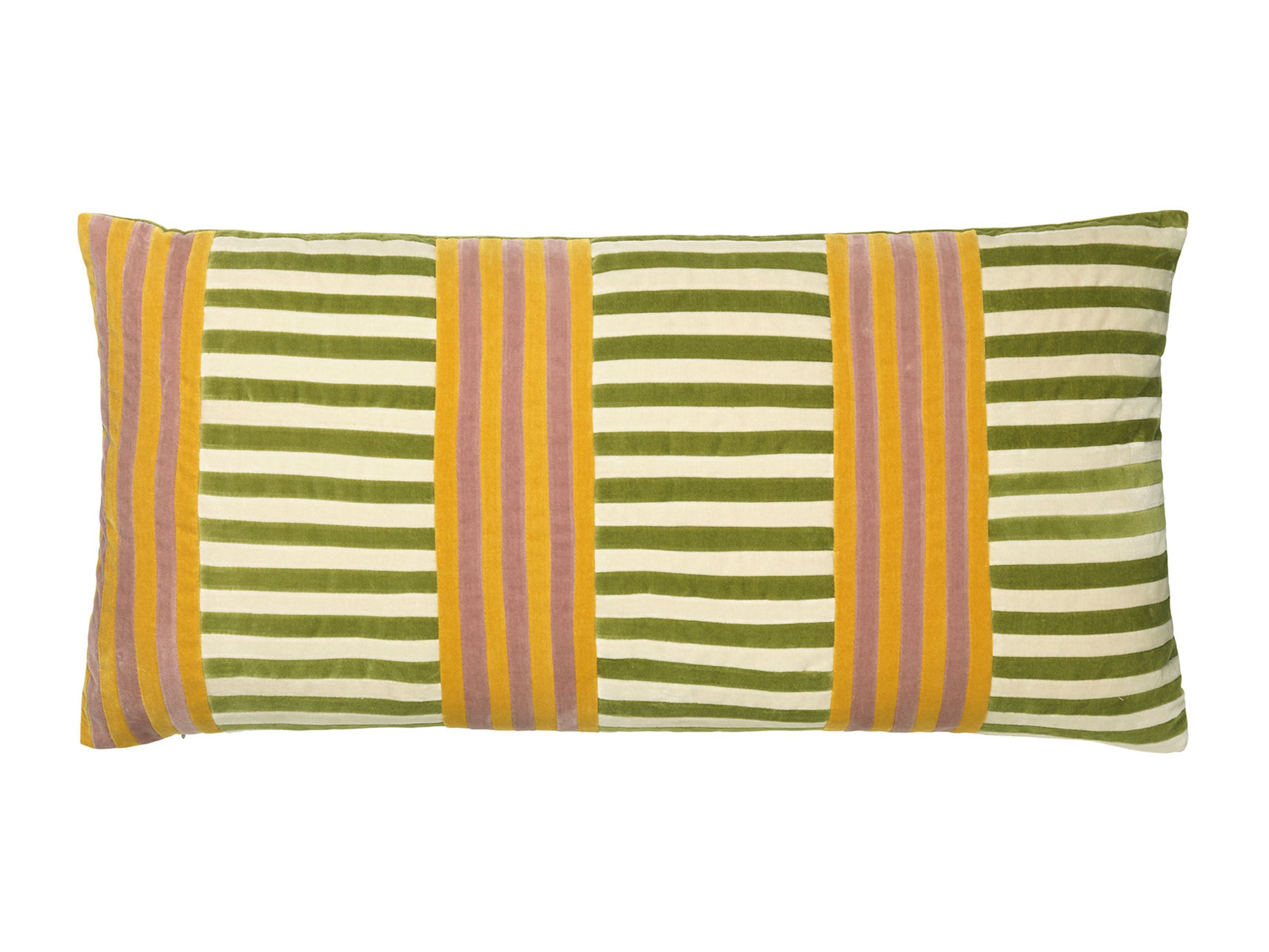 Christina Lundsteen - Kussen - Vida Pillow - Leaves / Dusty White