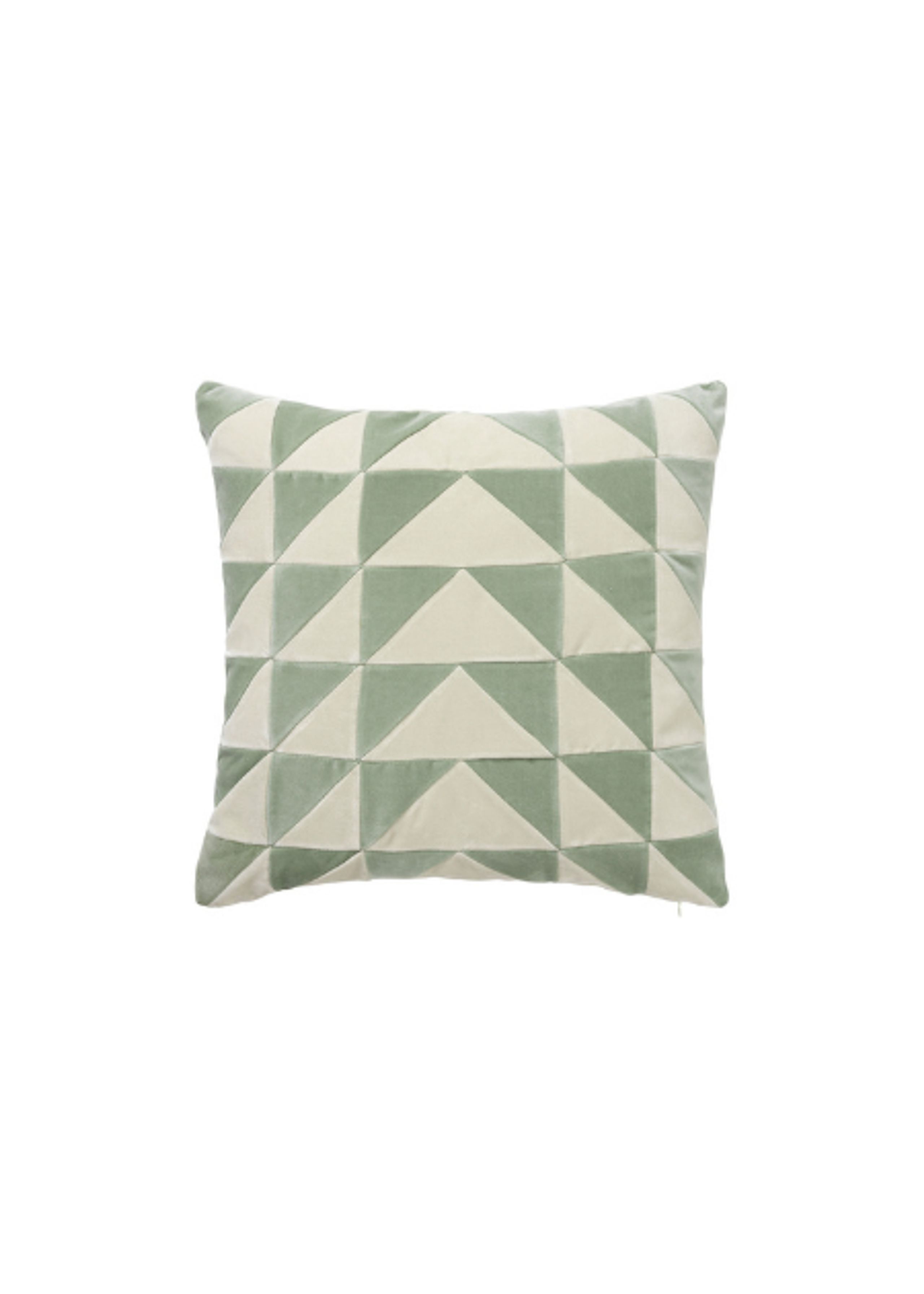 Christina Lundsteen - Poduszka - ELLY pillow - Mint / dusty white