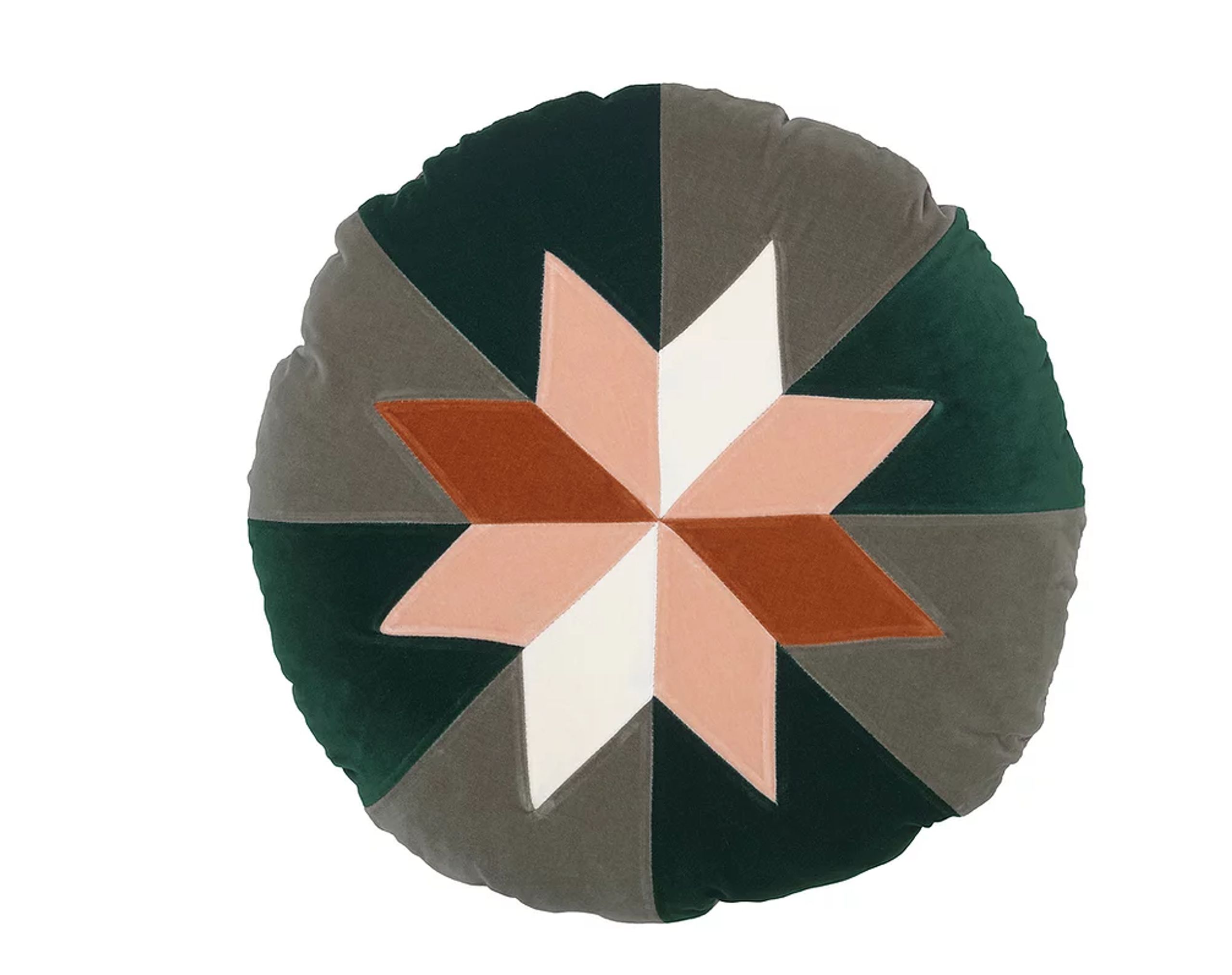 Christina Lundsteen - Pillow - Star - emerald