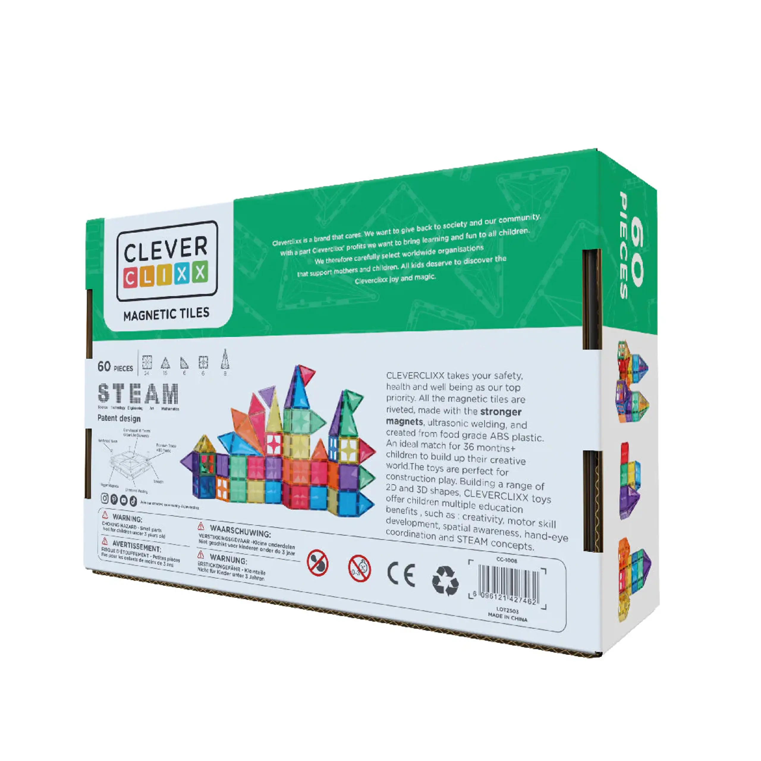 Cleverclixx - Toys - Original Intense Pack 60 pieces - Intense