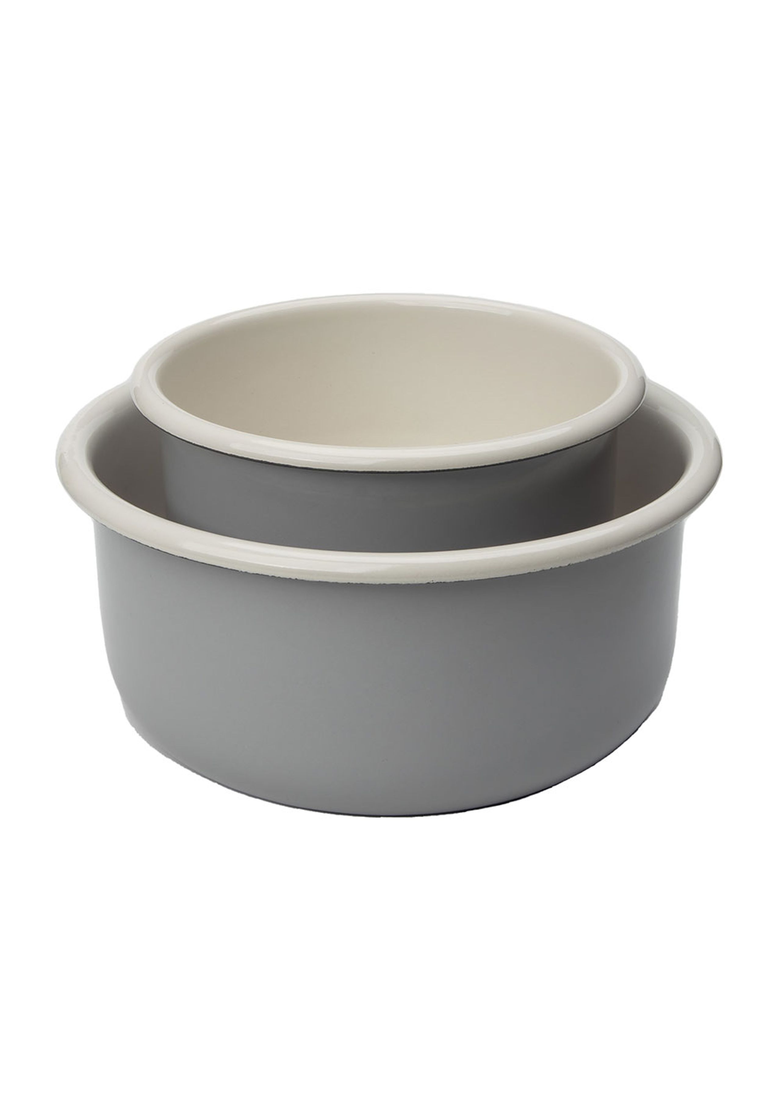 Cloud7 - Dog bowls - Granny Dog Bowl - Grey - Small