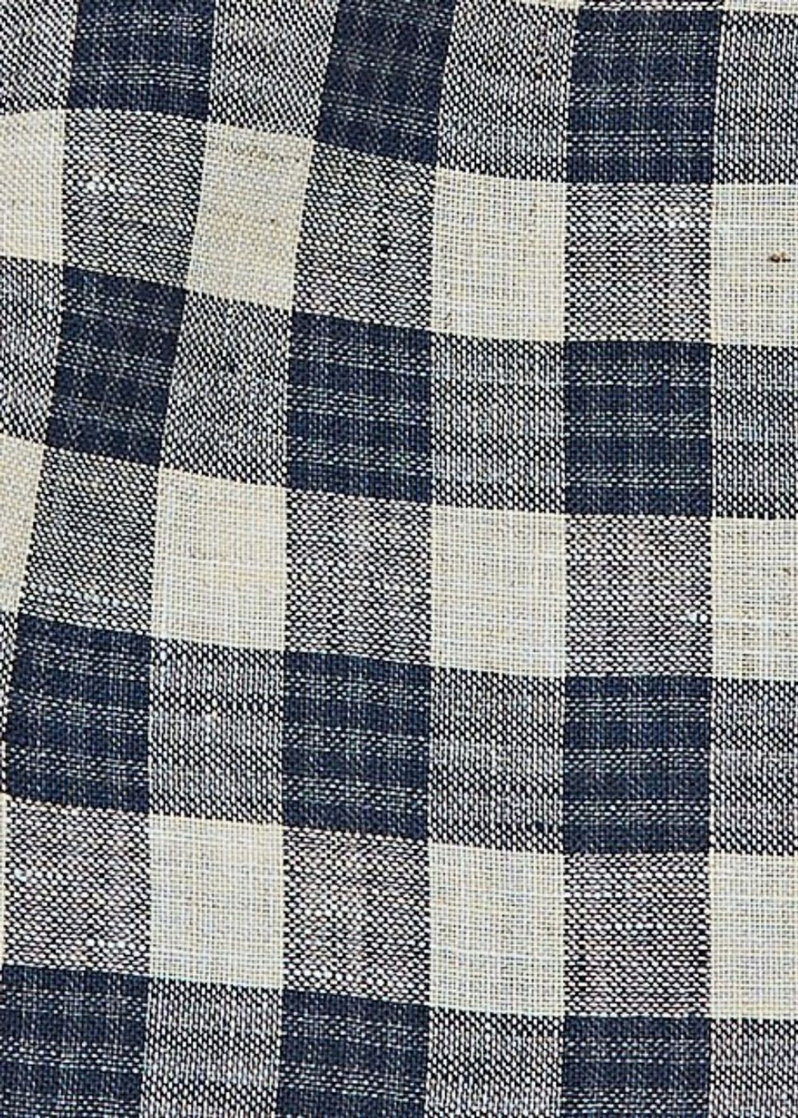 Cloud7 - Hundetøj - Dog Bandana - Check Dark Blue/Beige