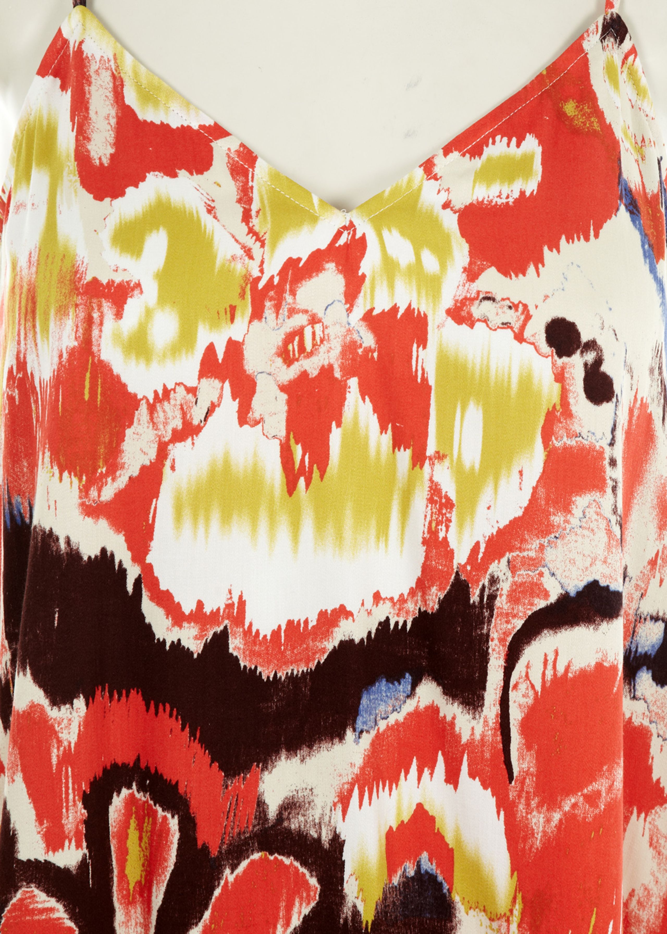 Coloured Printed Sun Top Top Print