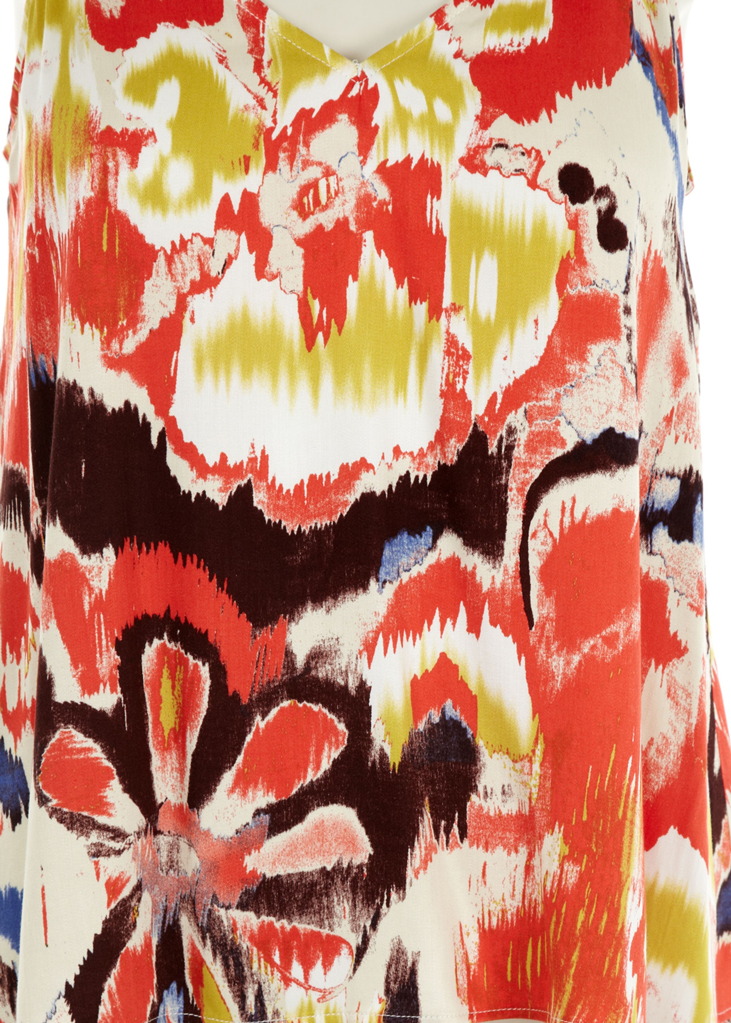 Coloured Printed Sun Top Top Print