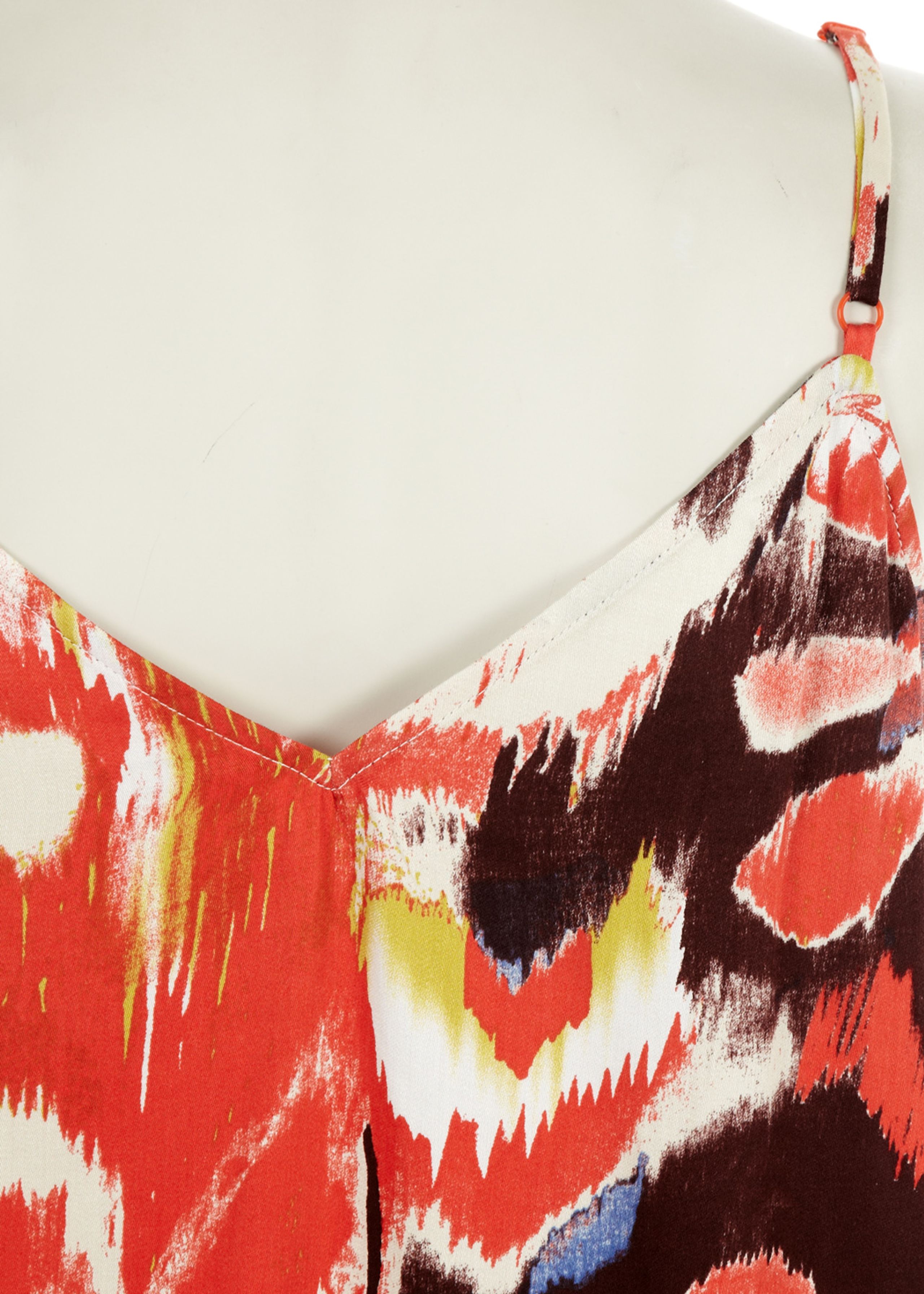 Coloured Printed Sun Top Top Print