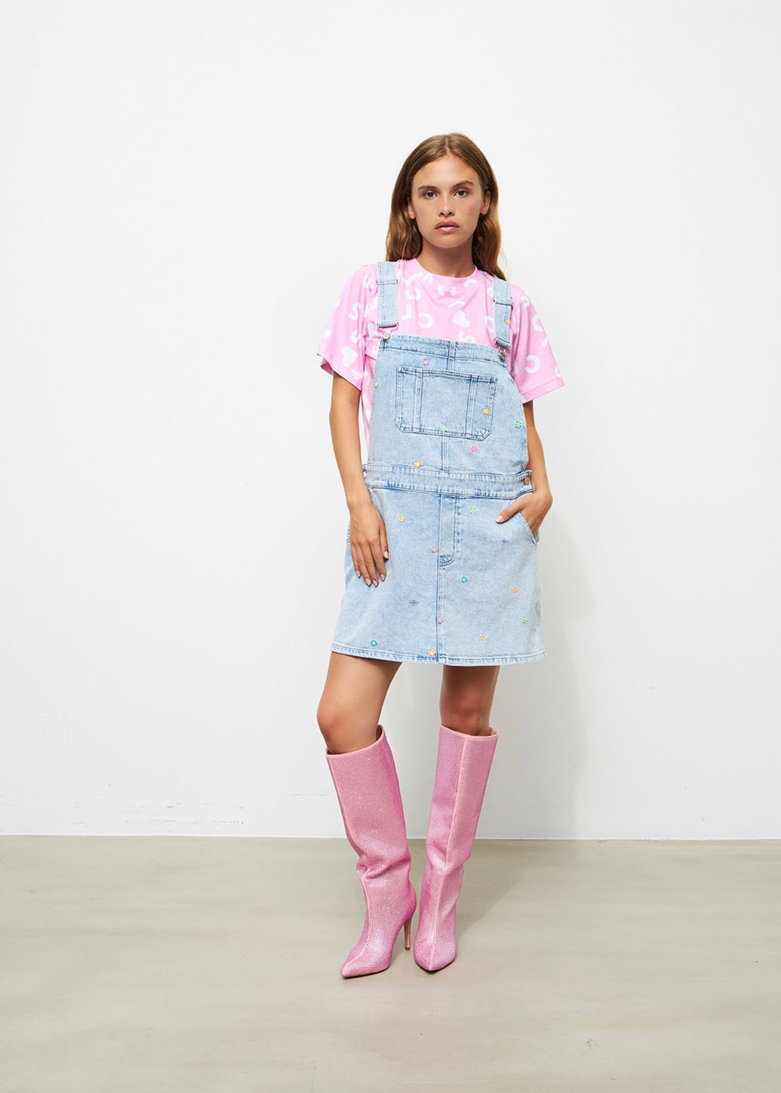 Cras - Kleid - Pariscras Dungaree - Bleached