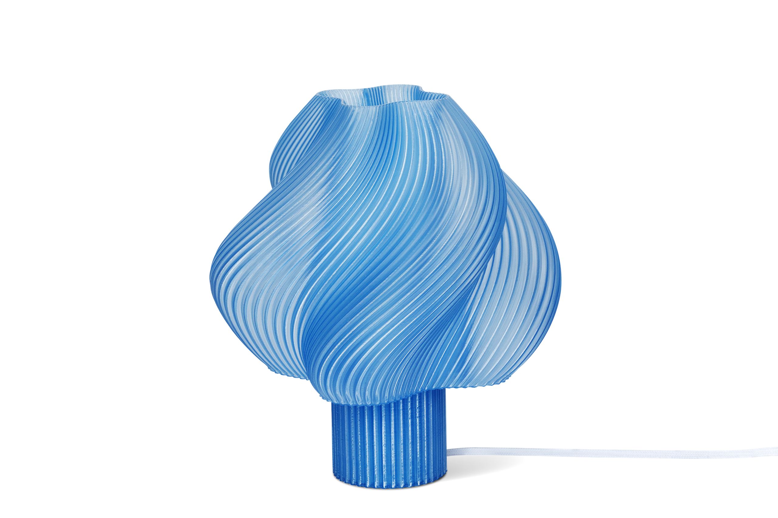 Créme Atelier - Table Lamp - Soft Serve Table Lamp Grande - Blueberry Sorbet