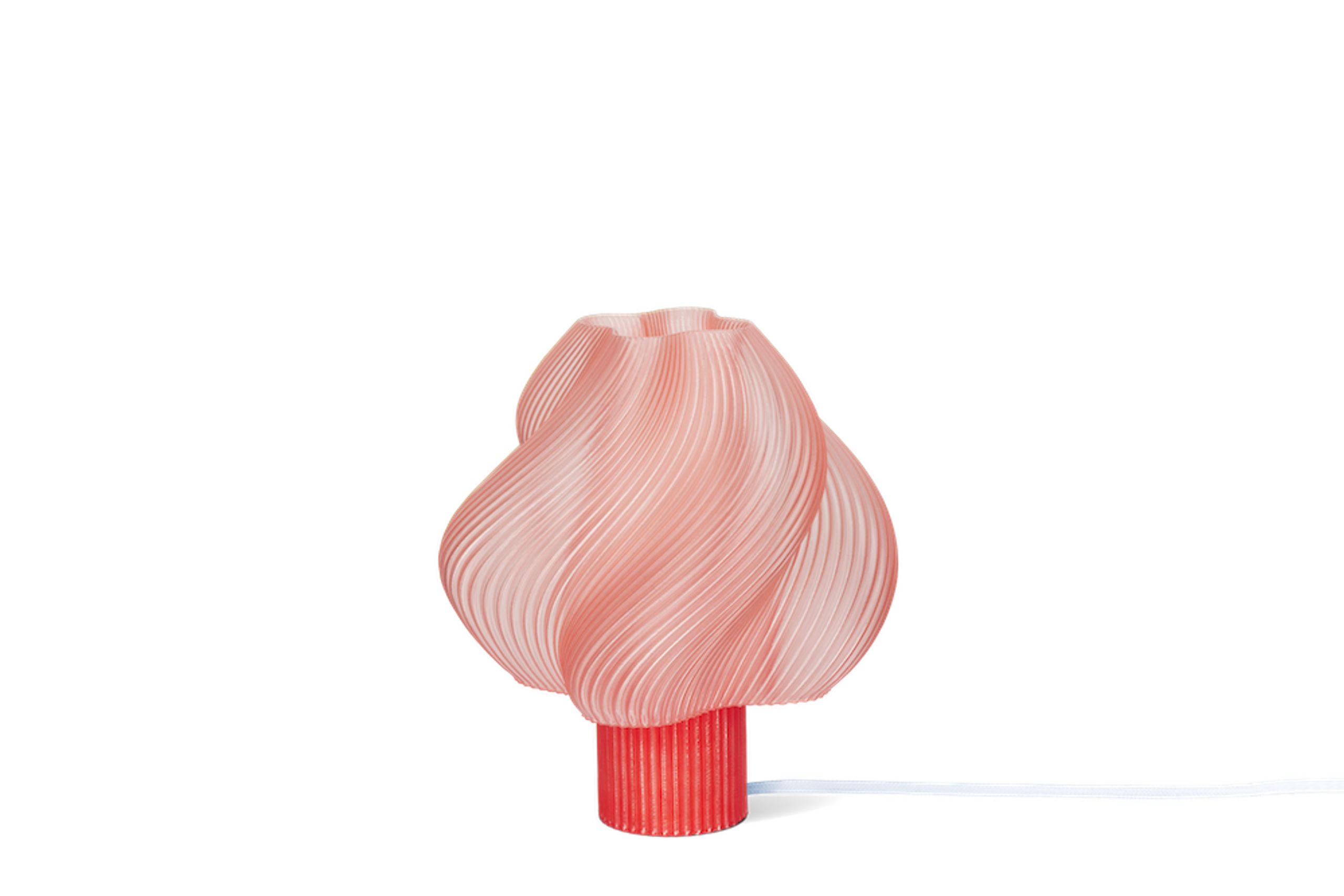 Crème Atelier - Tischlampe - Soft Serve Table Lamp Regular - Peach Sorbet