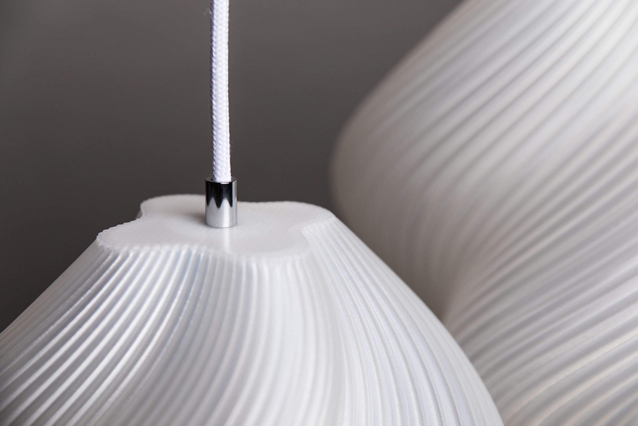 Créme Atelier - Pendant lamp - Soft Serve Pendant 02 - Chrome