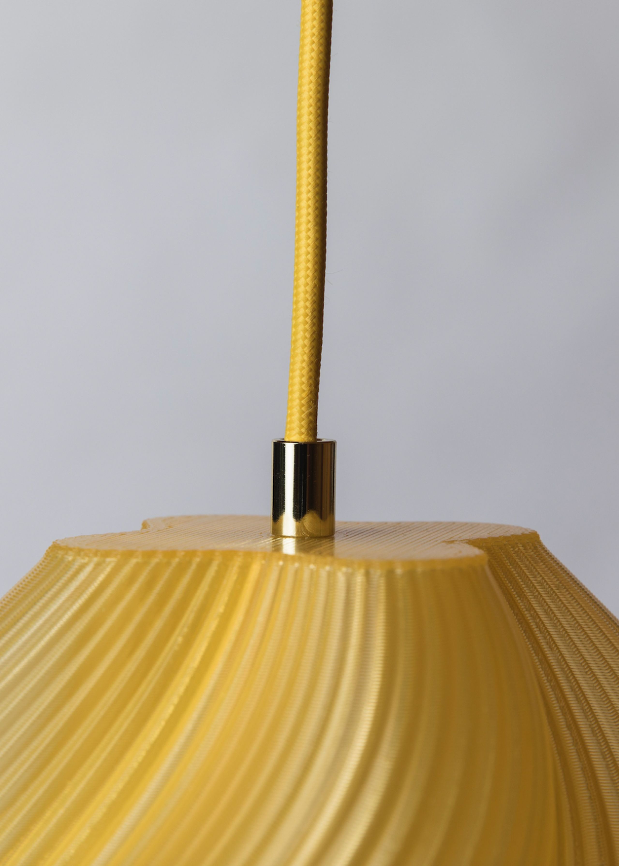 Crème Atelier - Pendel - Soft Serve Pendant 02 - Limoncello Sorbet - Brass