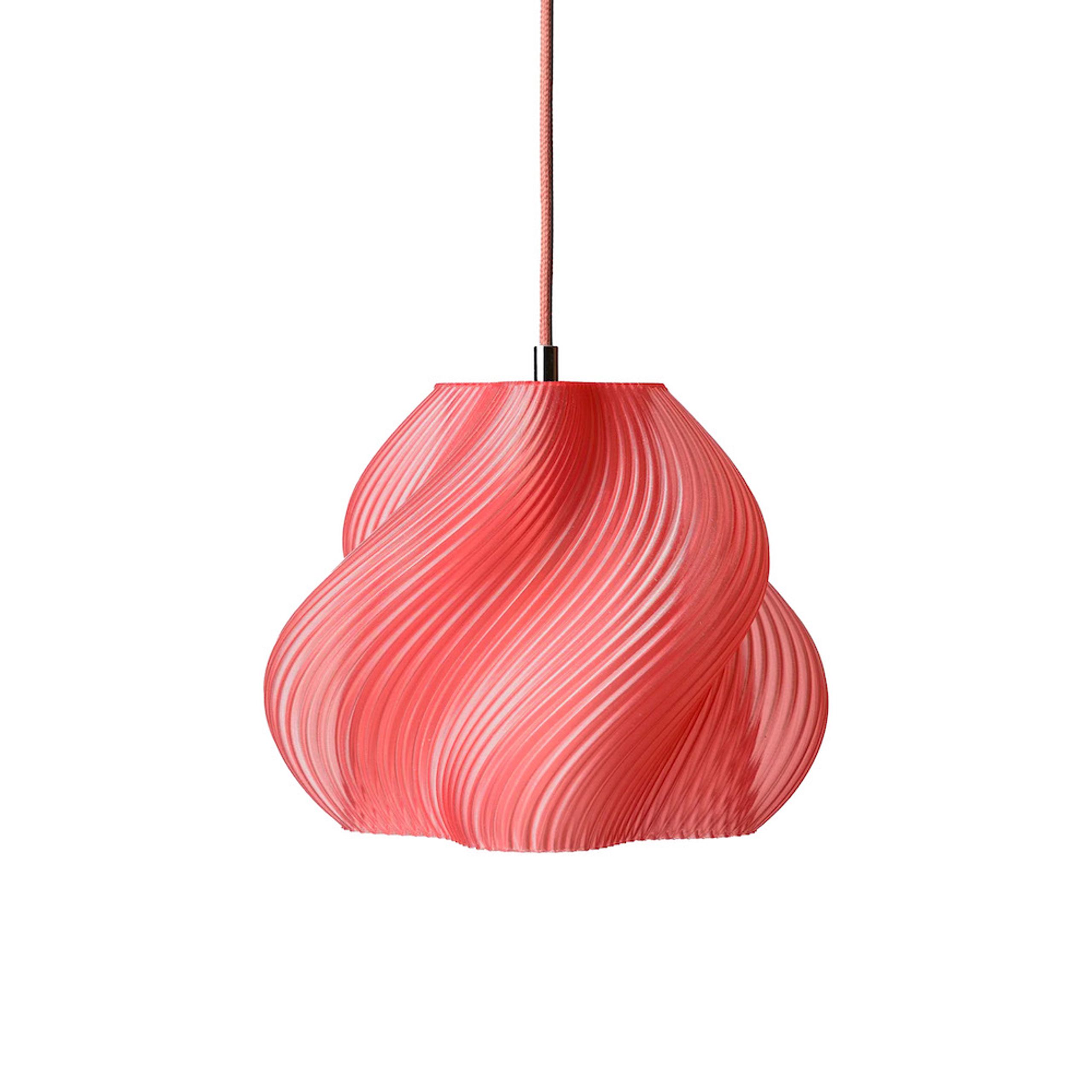 Crème Atelier - Lampa wisząca - Soft Serve Pendant 02 - Peach Sorbet - Chrome