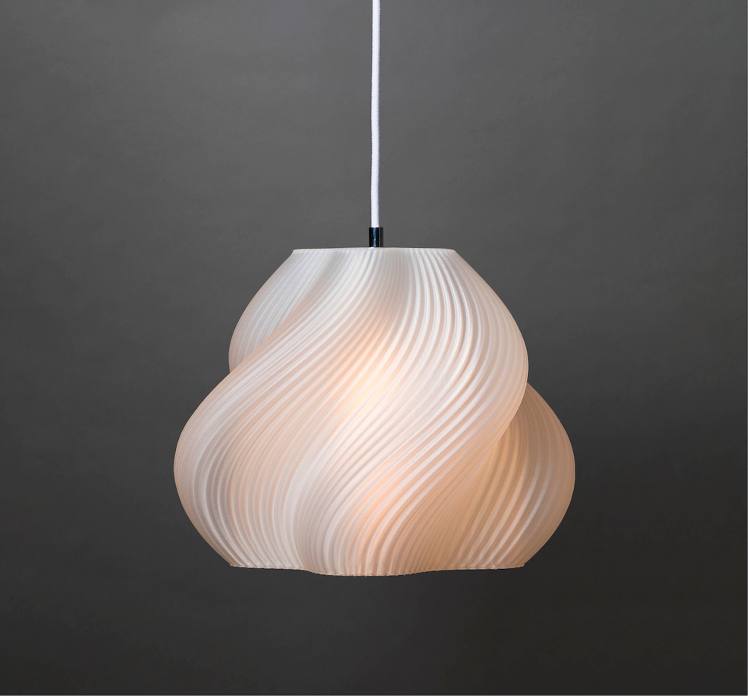 Crème Atelier - Pendant Lamp - Soft Serve Pendant 03 - Chrome