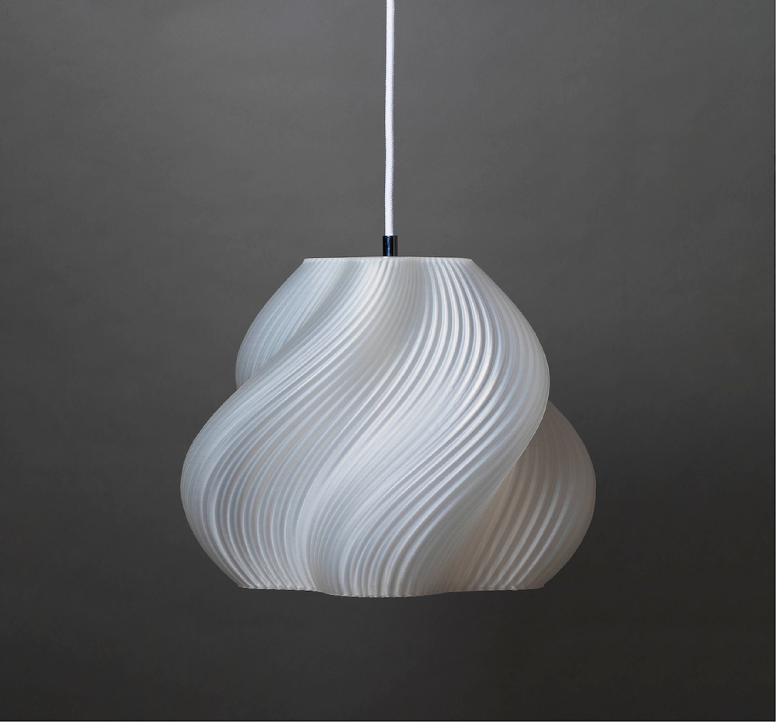 Crème Atelier - Pendant Lamp - Soft Serve Pendant 03 - Chrome