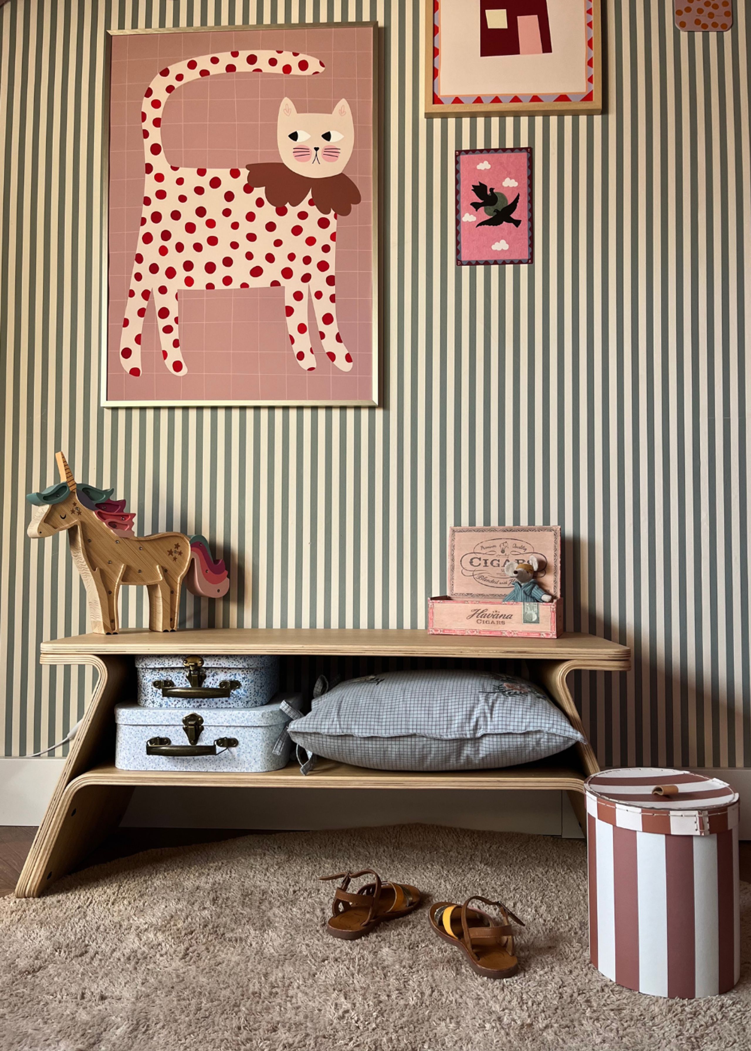 Curve Lab - Panchina per bambini - Tokyo Bench Kids - Oak