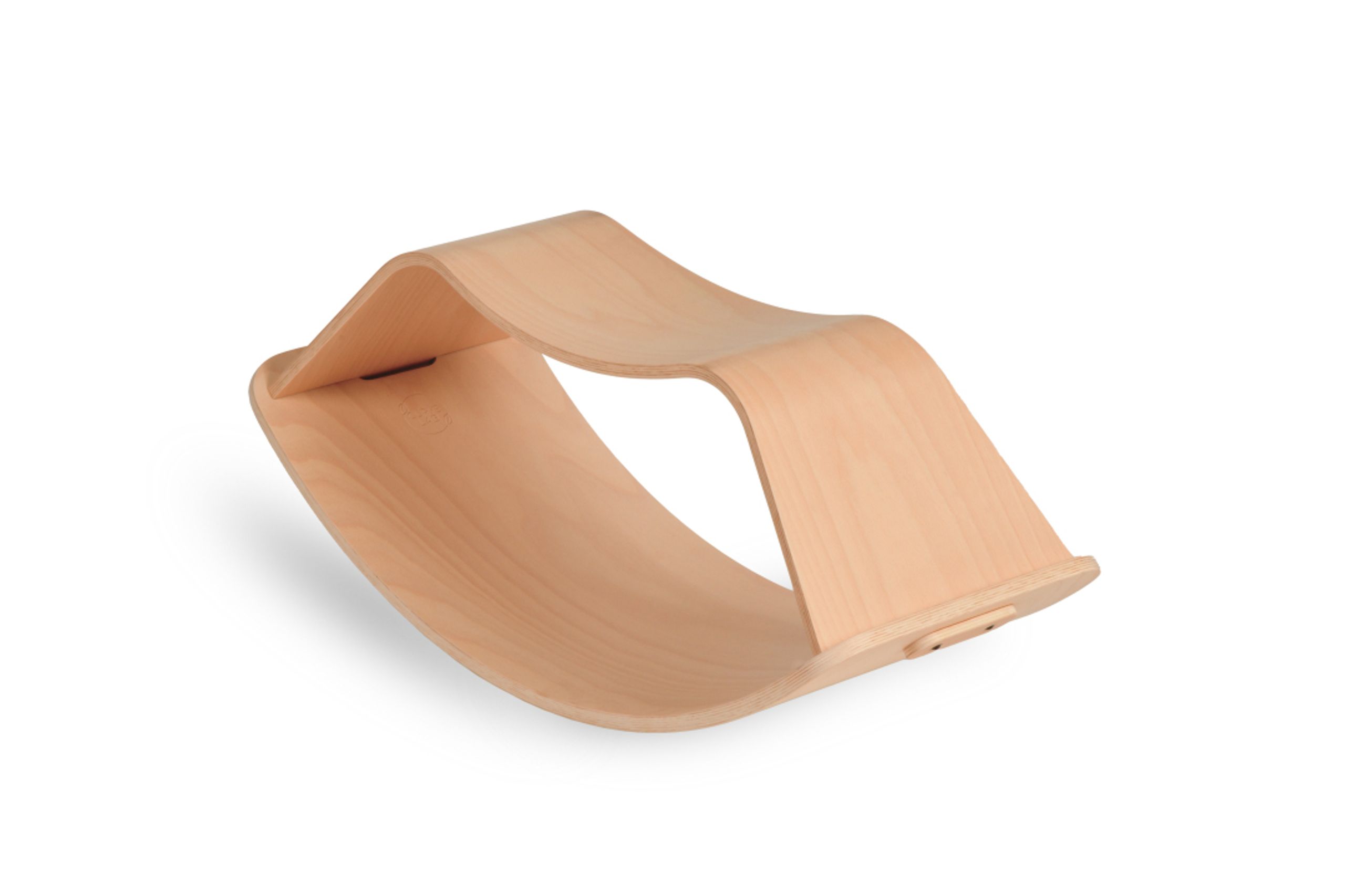 Curve Lab - Fotel bujany - Rocking Stool attachment - Beech