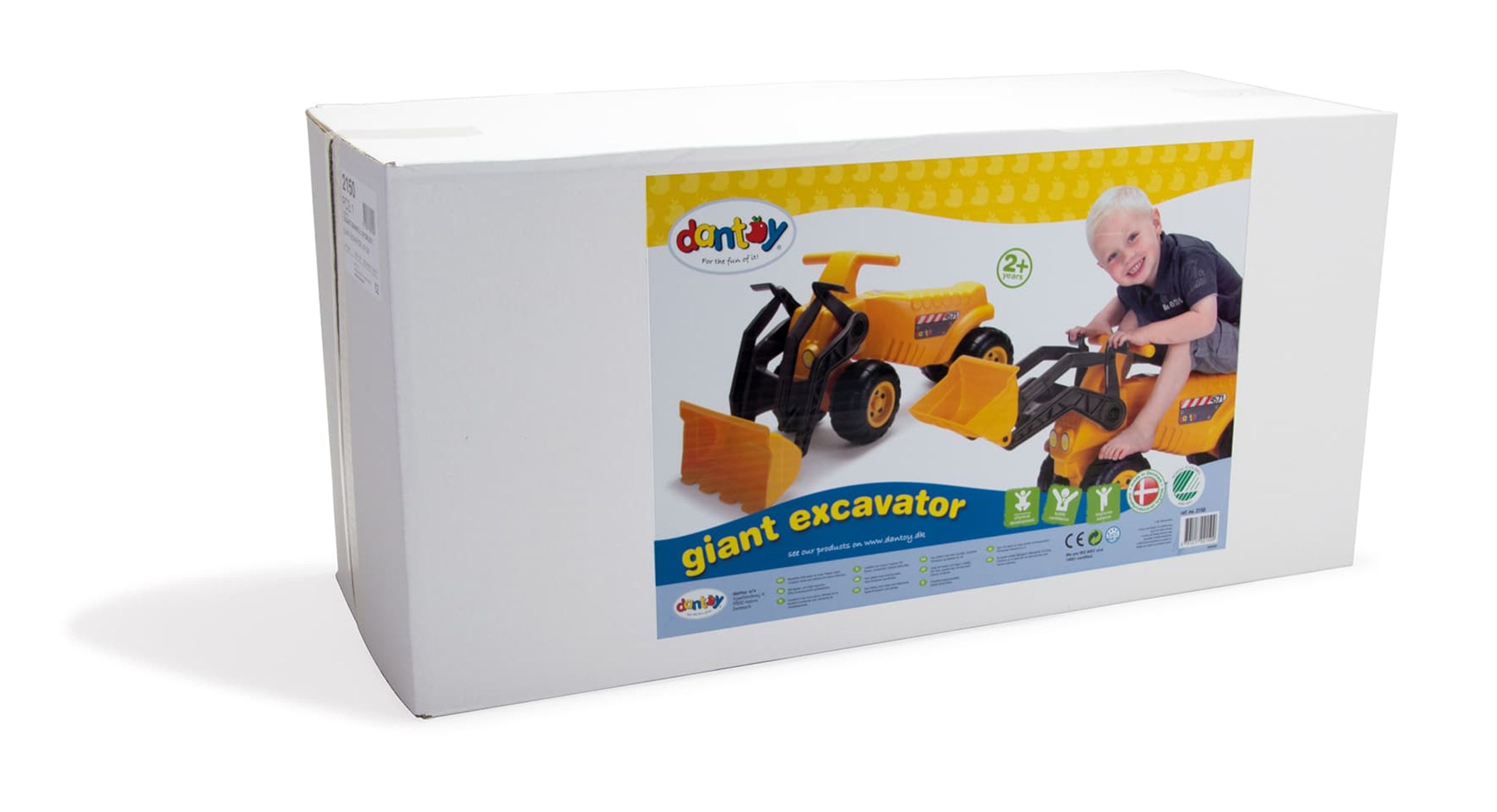 Dantoy - Legetøj - Classic Gravko - Gul