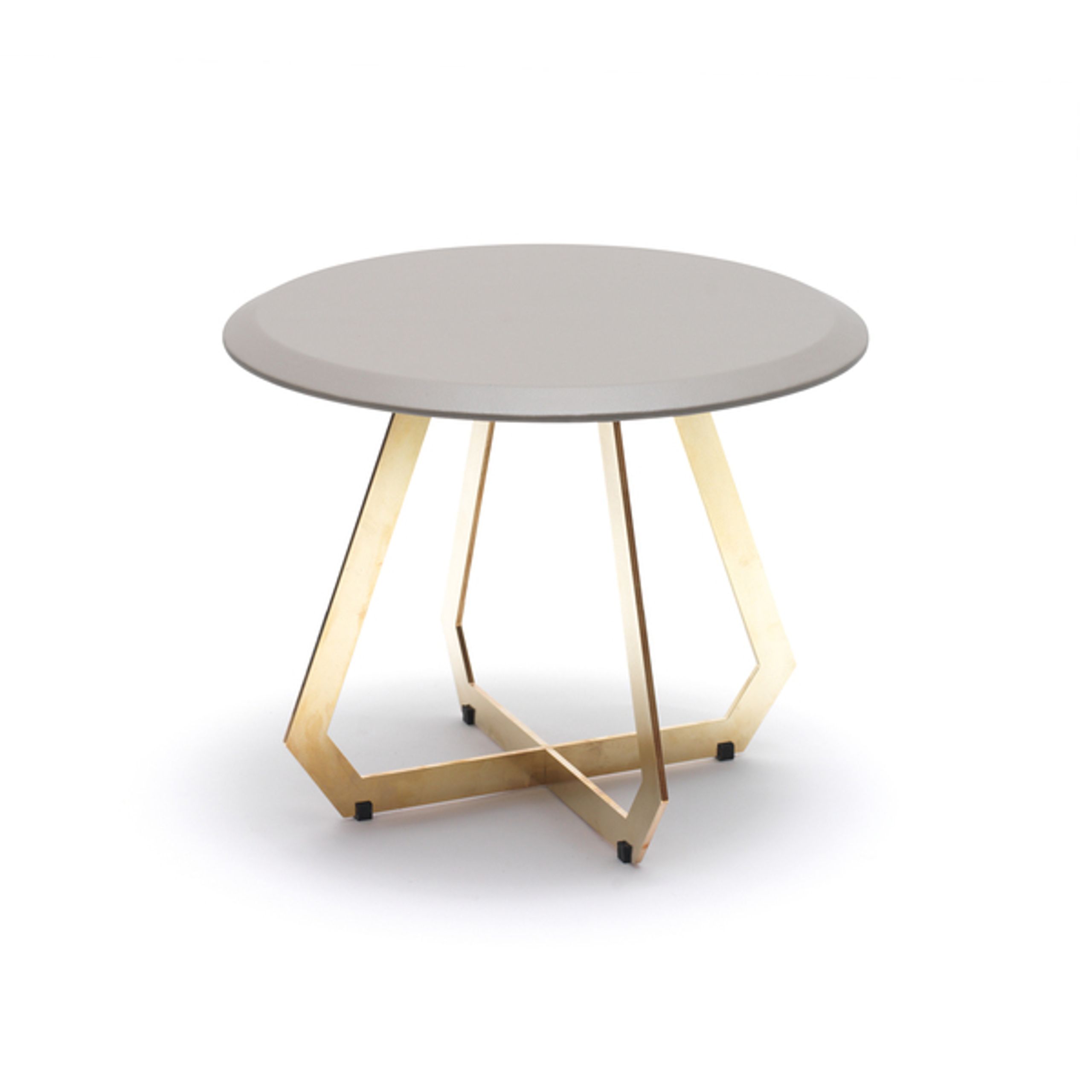 Design By Us - Coffee table - Fetish Table - Warm Grey - Gold
