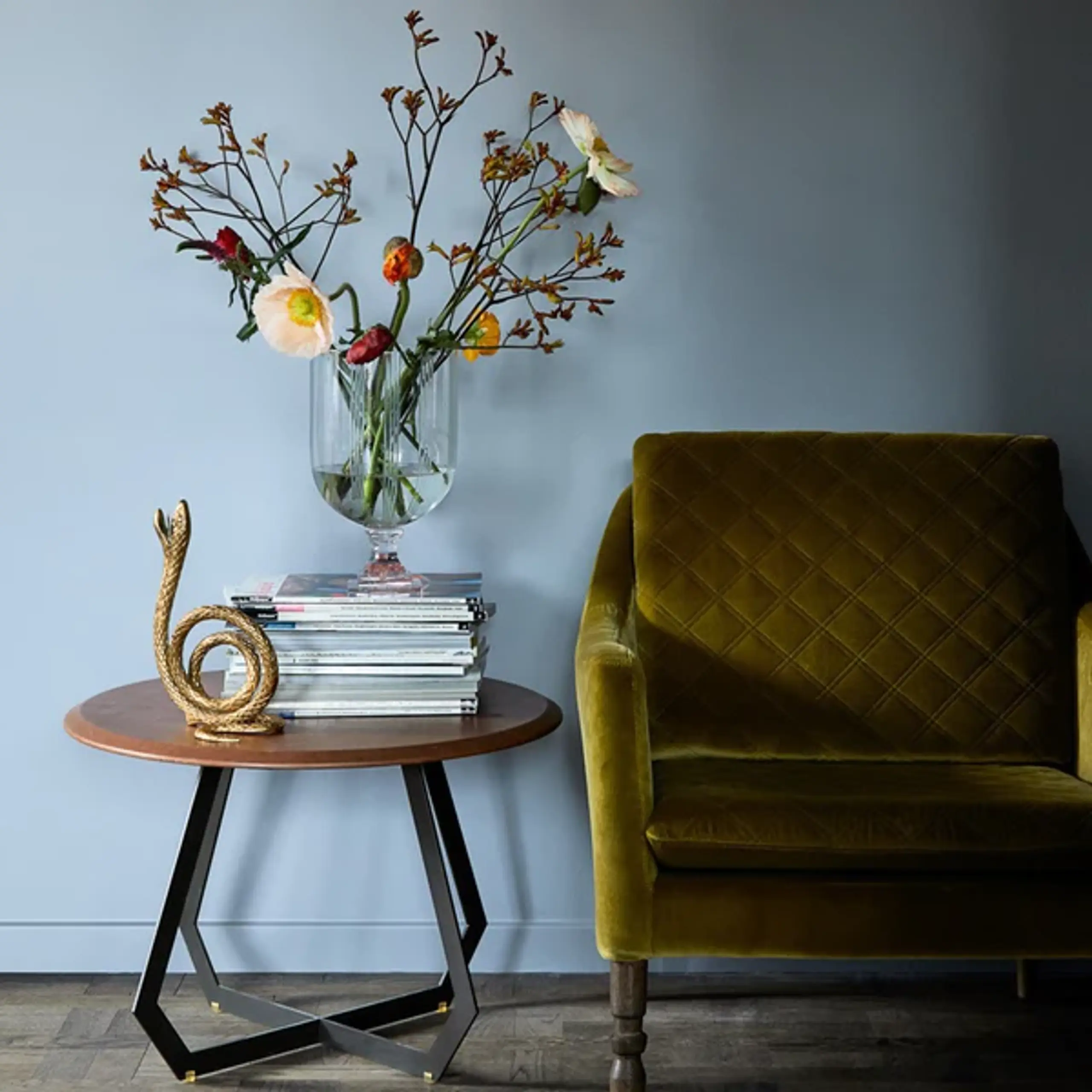 Design By Us - Couchtisch - Fetish Table - Warm Grey Leather - Black