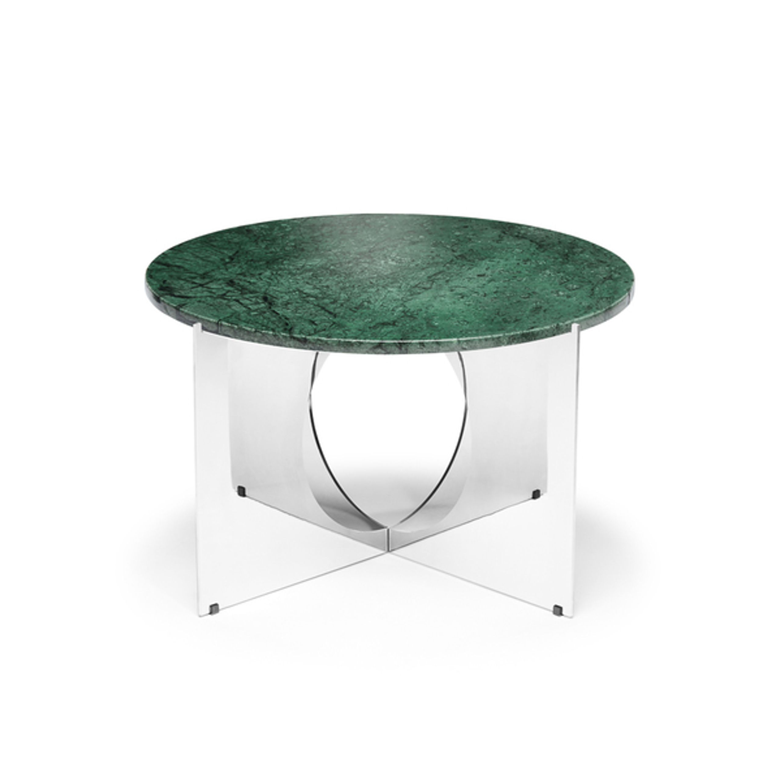 Design By Us - Coffee table - This Is Art Table - Marble - Green - Chrome