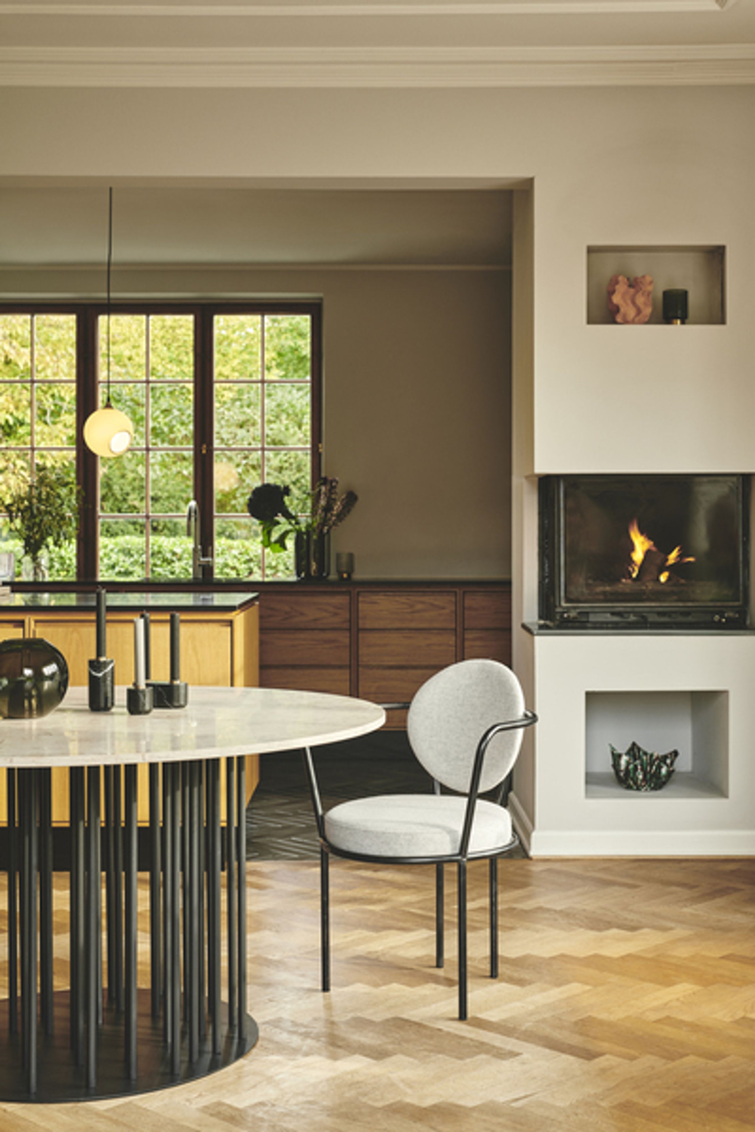 Design By Us - Jídelní židle - Casablanca Chair – Raw Frame - Leather Bent Hansen Zenso 2 - Brown