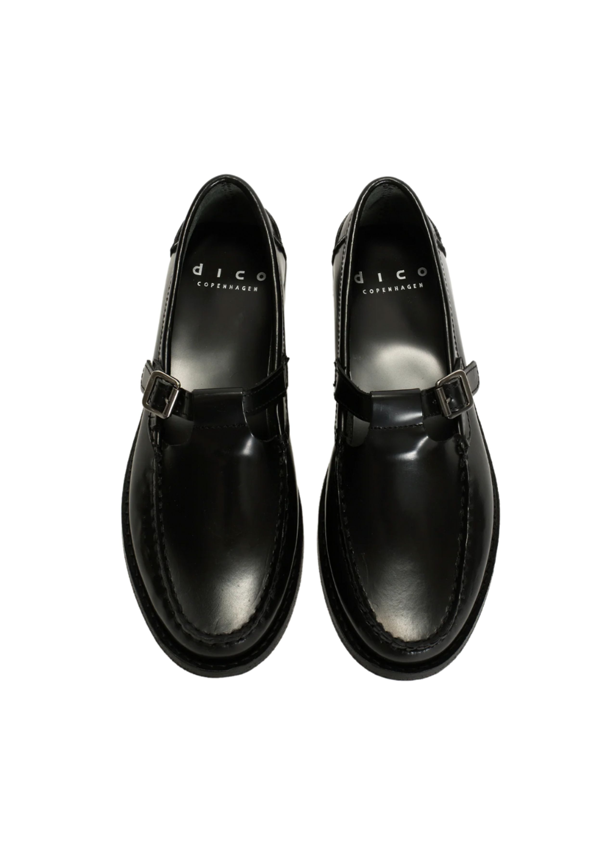 DICO - Loafers - T-bar Loafer - Black