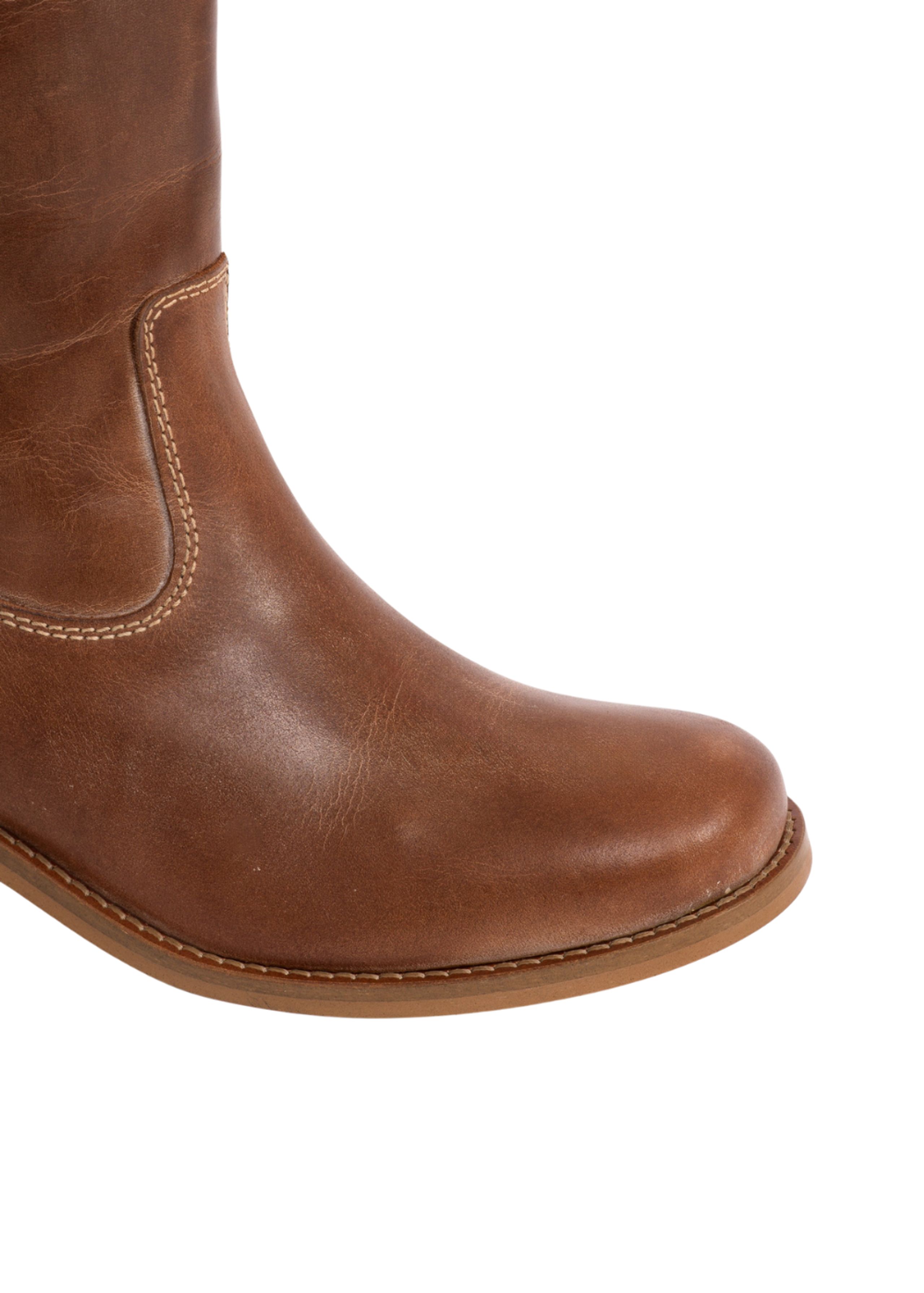 DICO - Boots - Julia Boots - Cognac (Escovado Leather)