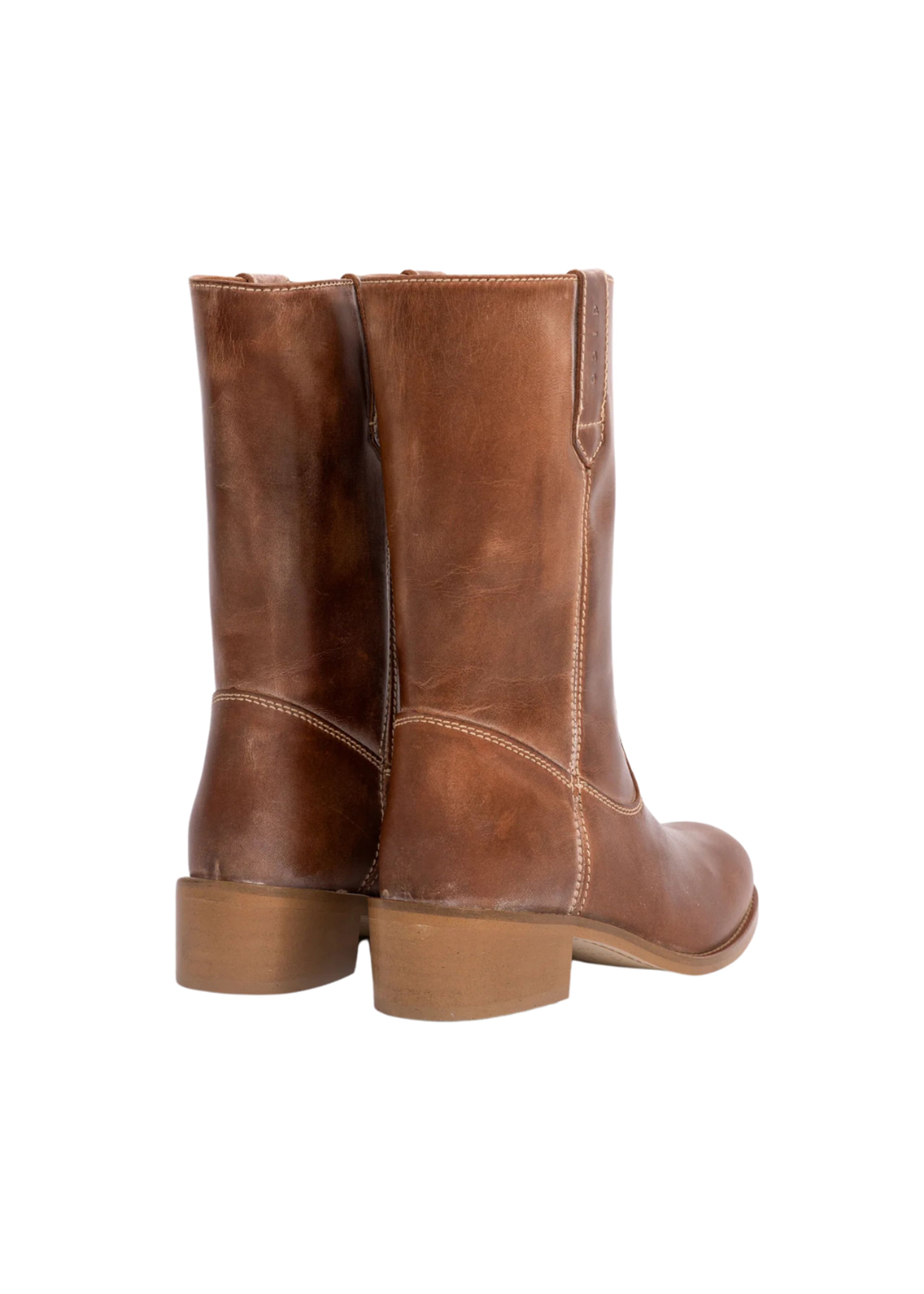 DICO - Boots - Julia Boots - Cognac (Escovado Leather)